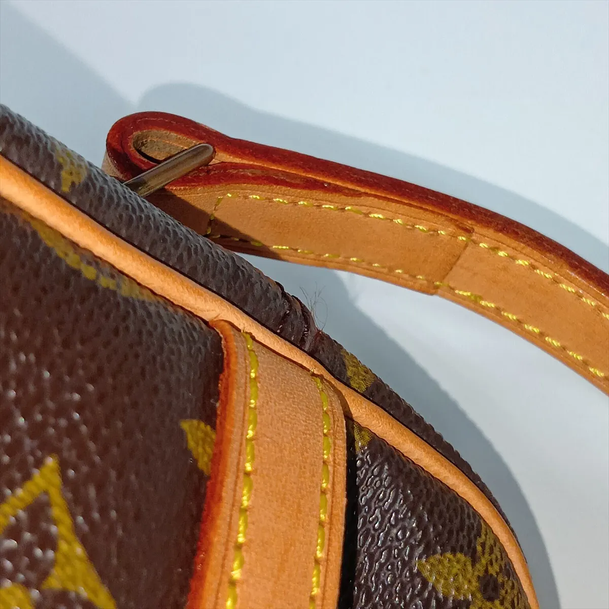 Monogram Trocadero 24 M51276, serial number unclear, brown, interior repaired, various parts of the vachetta leather repaired by aftermarket parts. — view 12
