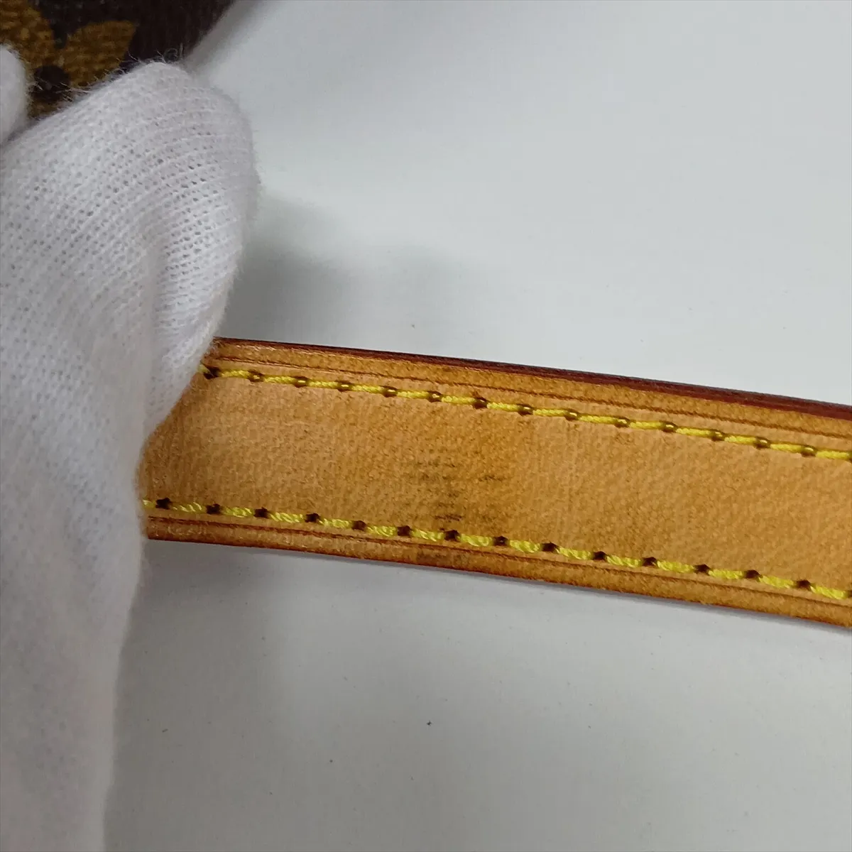 Monogram Trocadero 24 M51276, serial number unclear, brown, interior repaired, various parts of the vachetta leather repaired by aftermarket parts. — view 13