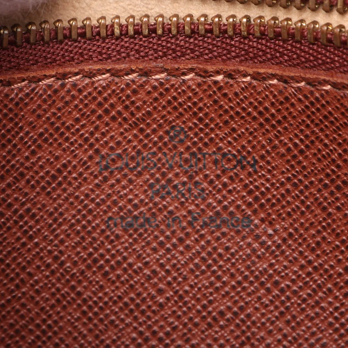 Monogram Trocadero 24 M51276, serial number unclear, brown, interior repaired, various parts of the vachetta leather repaired by aftermarket parts. — view 9
