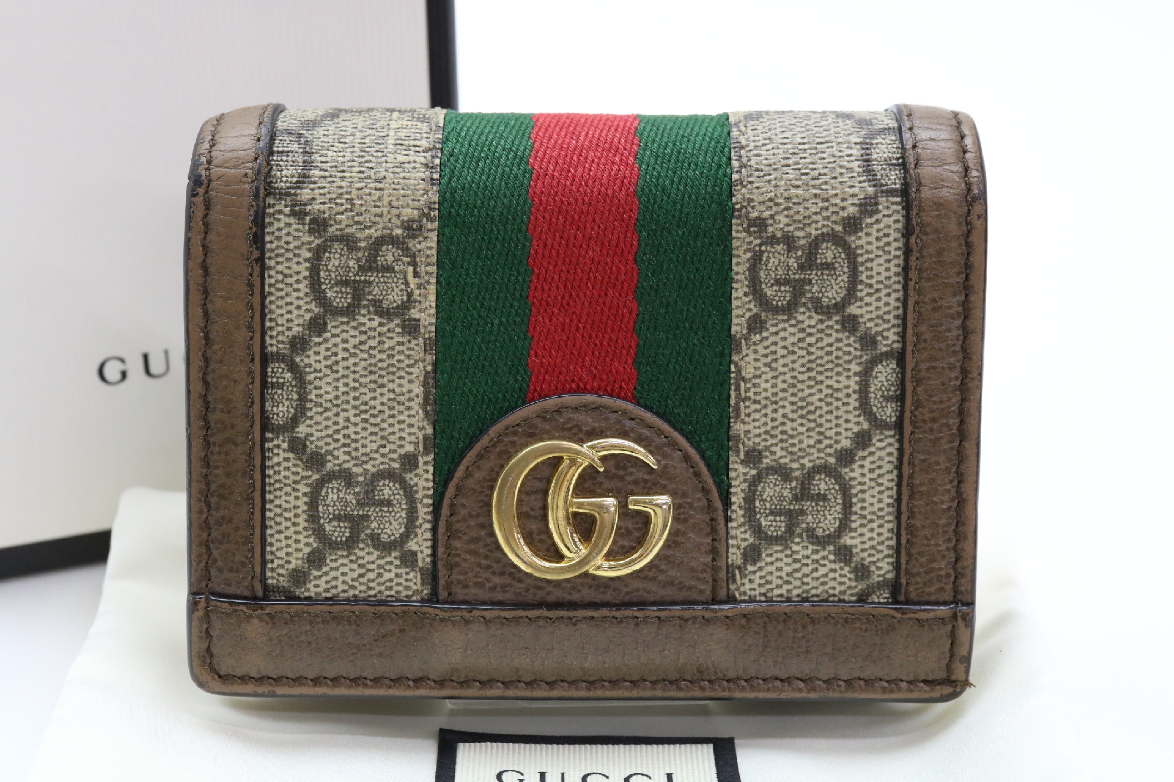 Ophidia GG Supreme Bi-fold Wallet