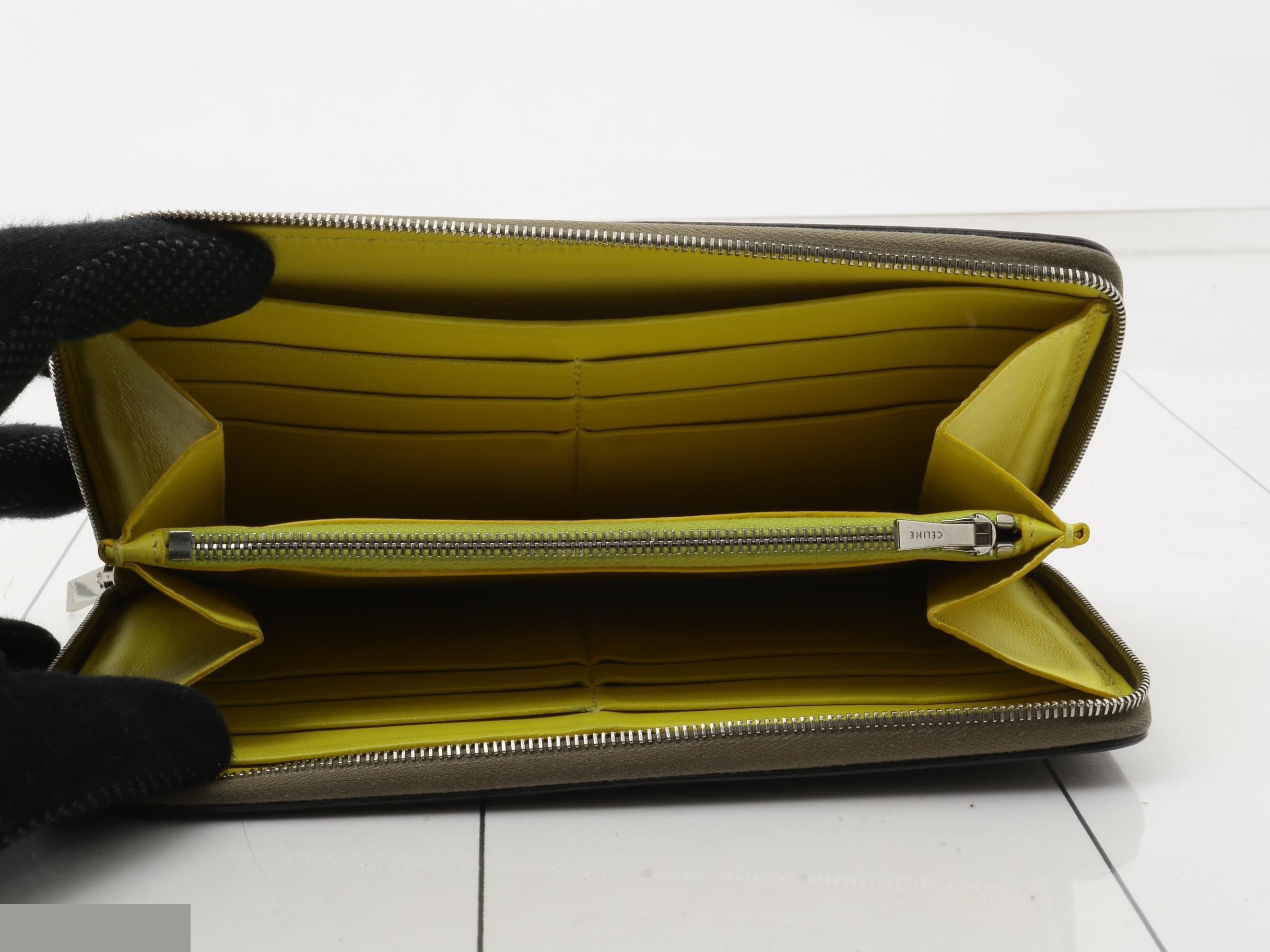Round zipper long wallet — view 4