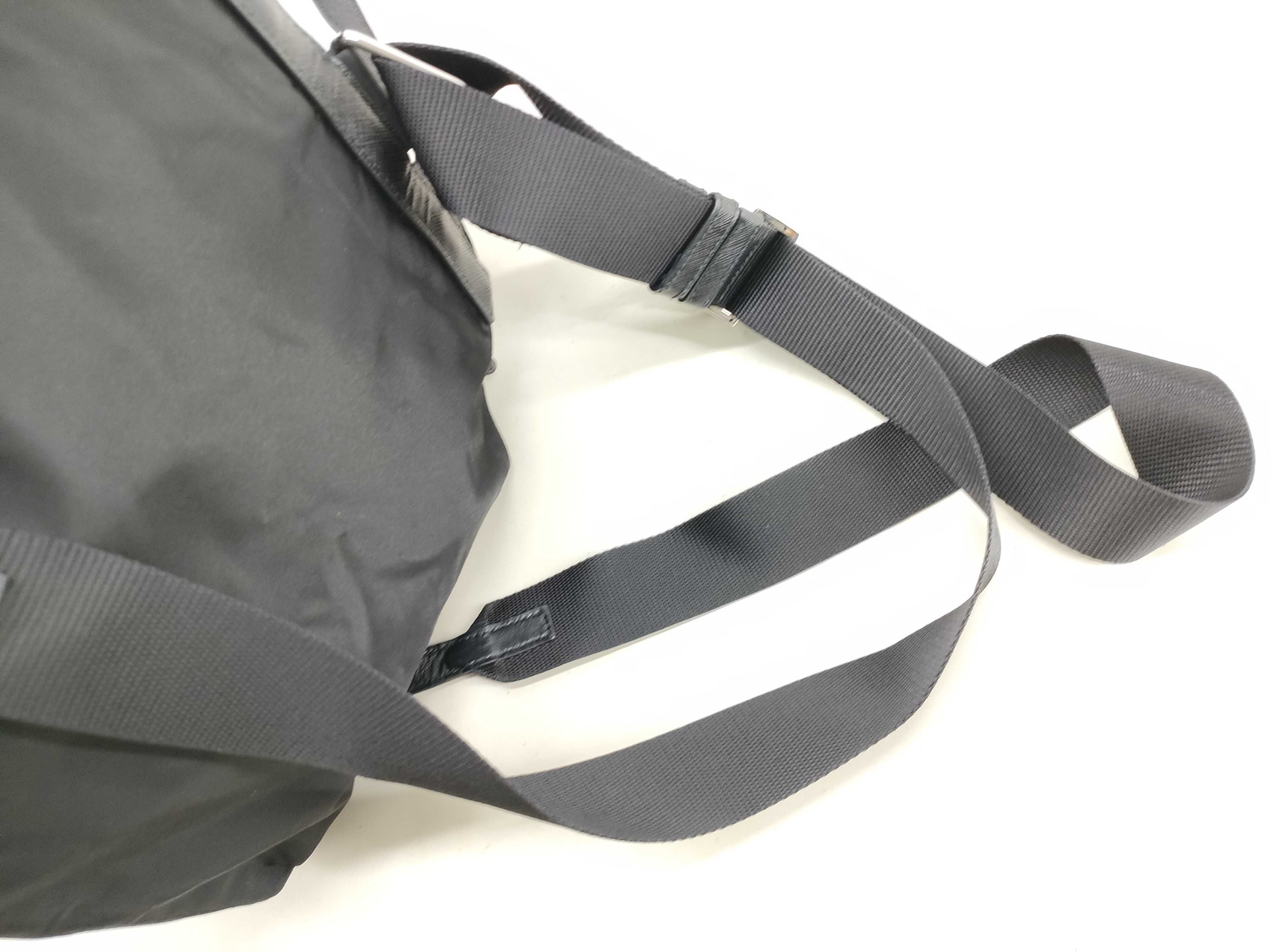 Nylon Prada Tessuto Nylon x Leather Backpack/Rucksack Black 1BZ006 Backpack — view 5