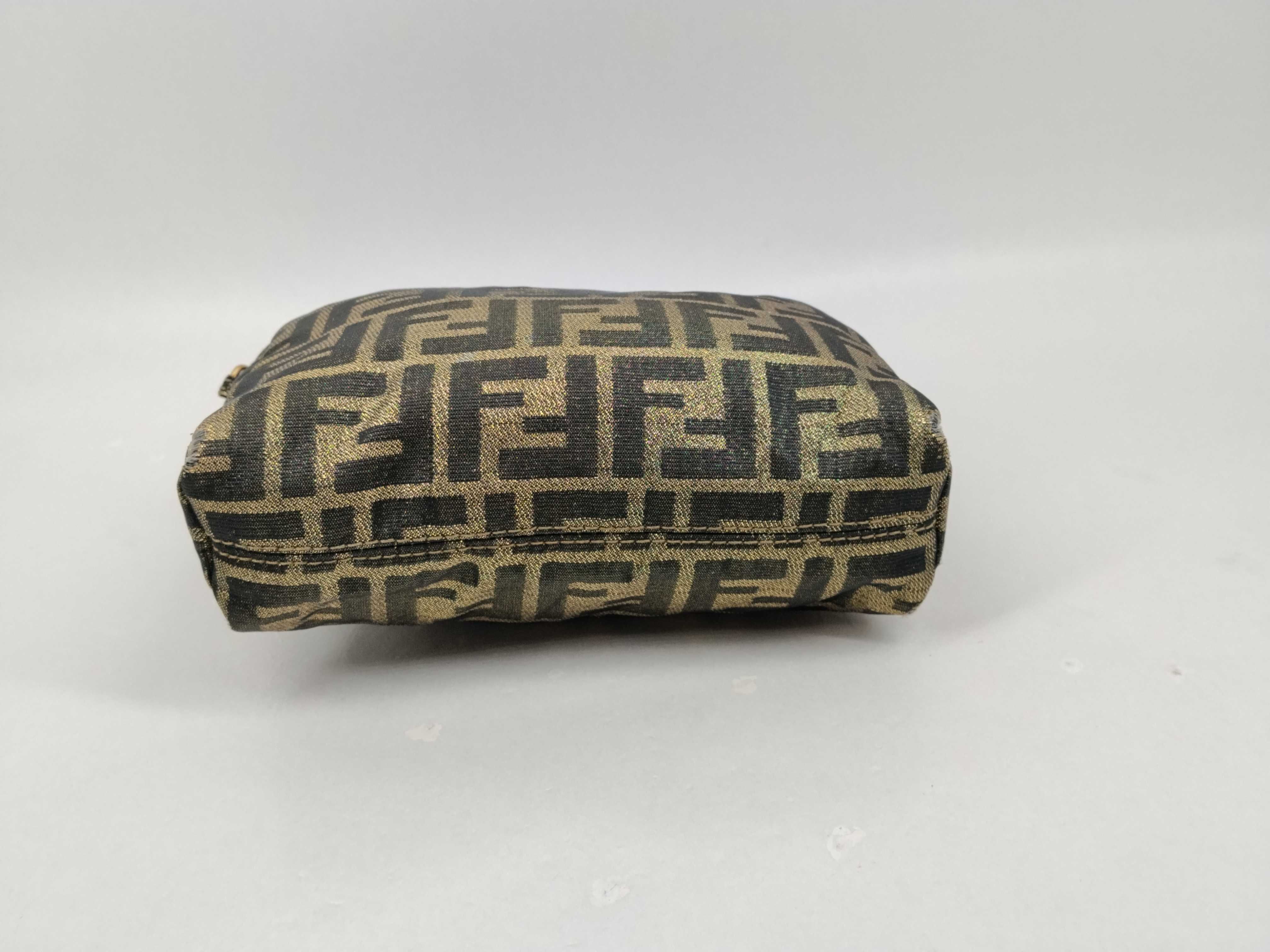Zucca pattern Fendi chain Zucca shoulder bag — view 3