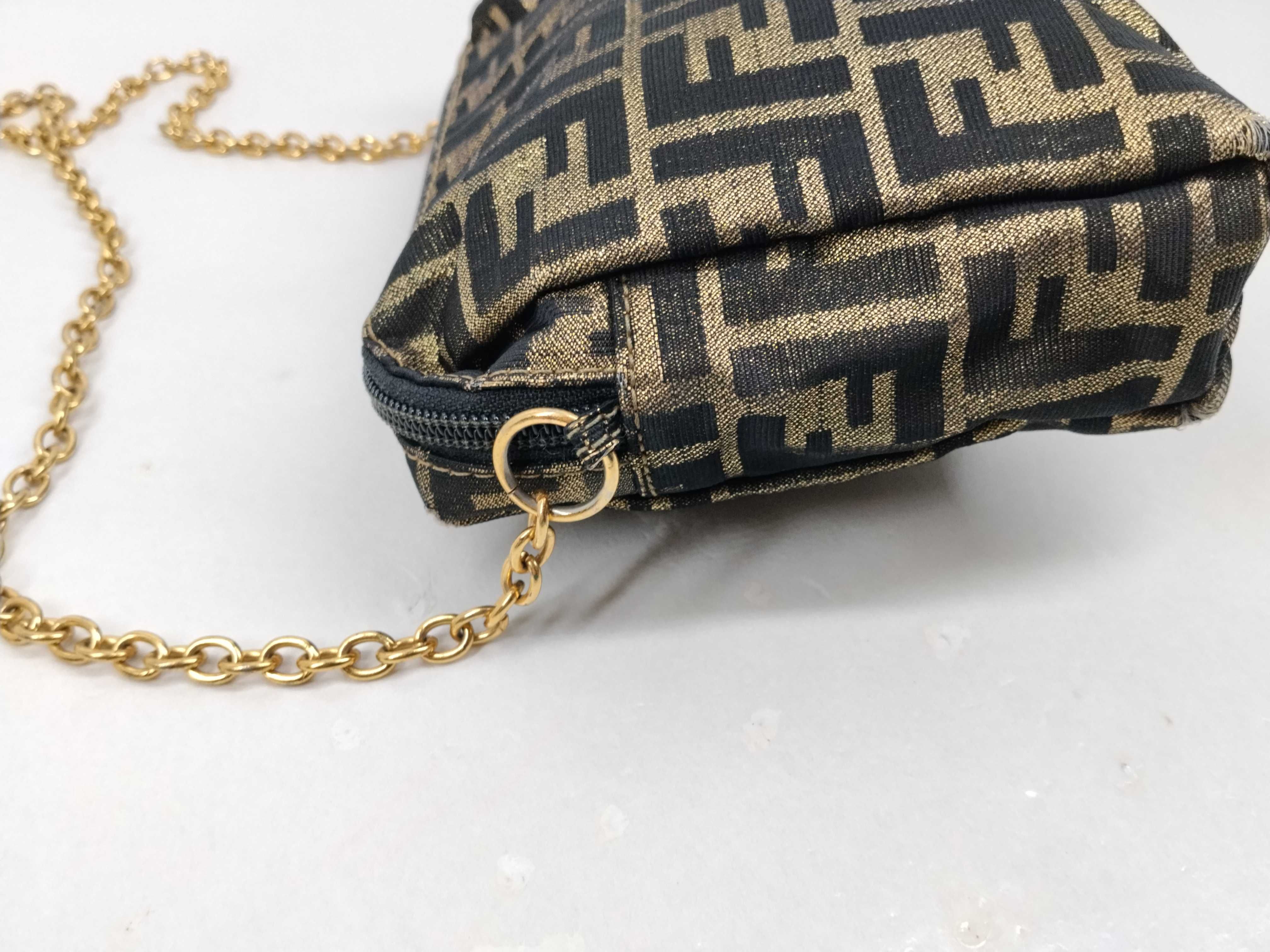 Zucca pattern Fendi chain Zucca shoulder bag — view 5