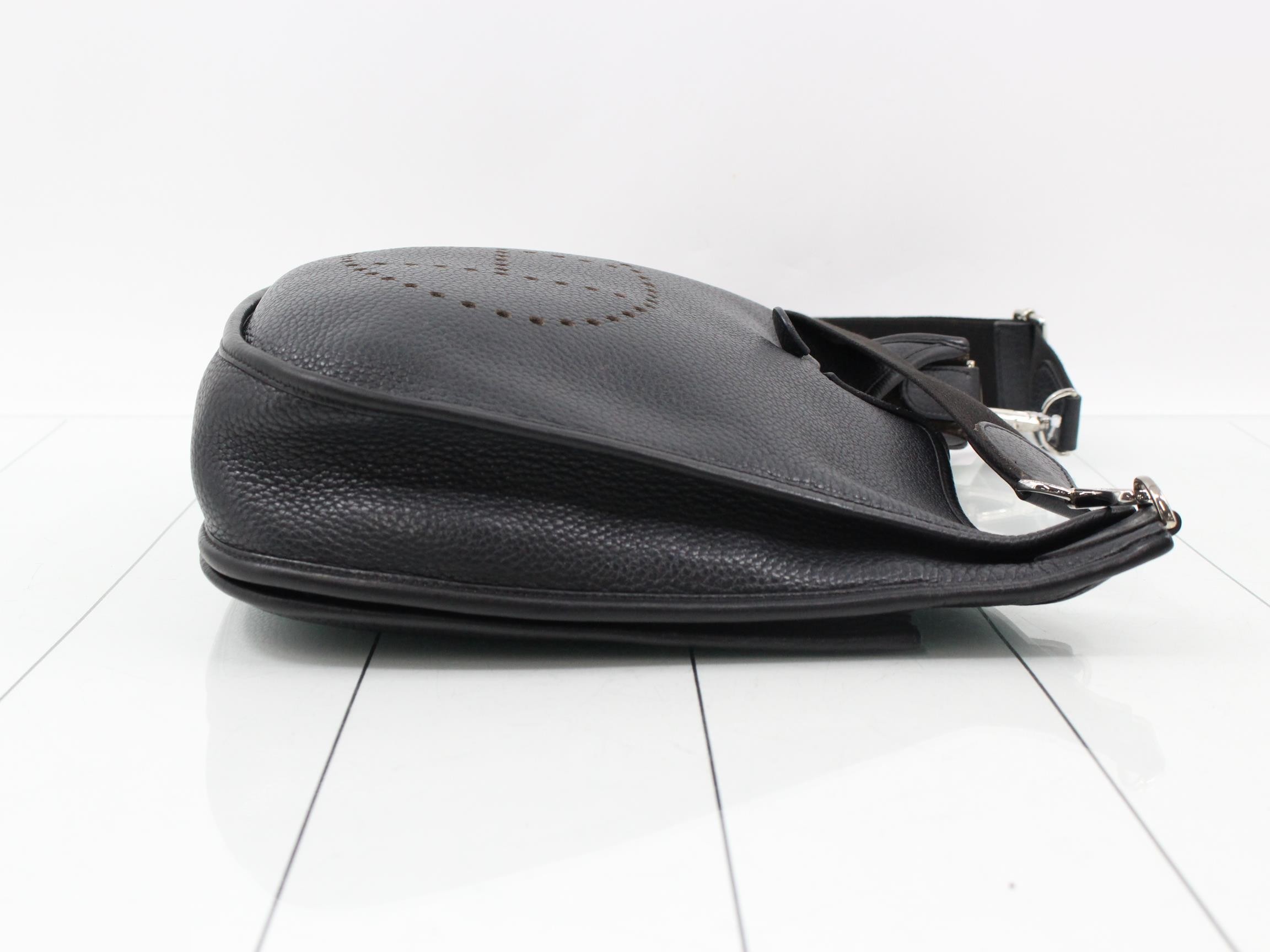 Evelyn 3 Black with Silver Hardware — view 3