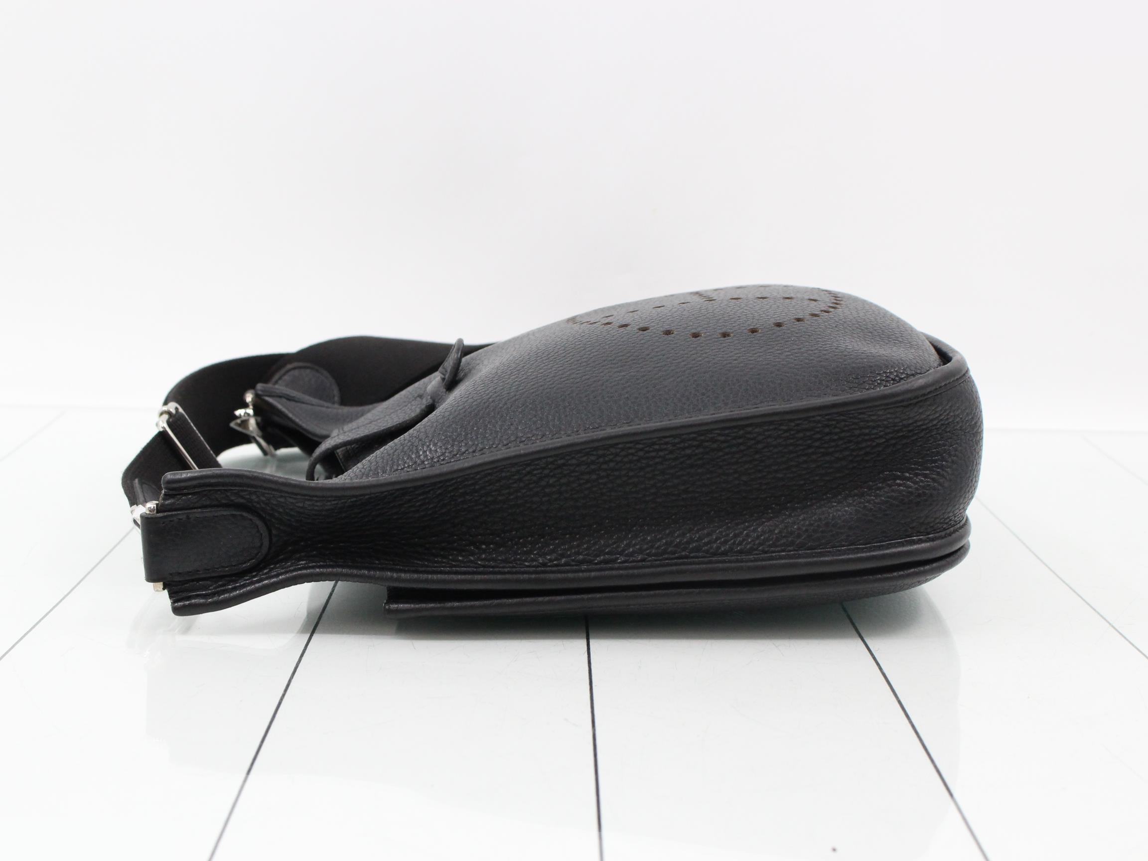 Evelyn 3 Black with Silver Hardware — view 4