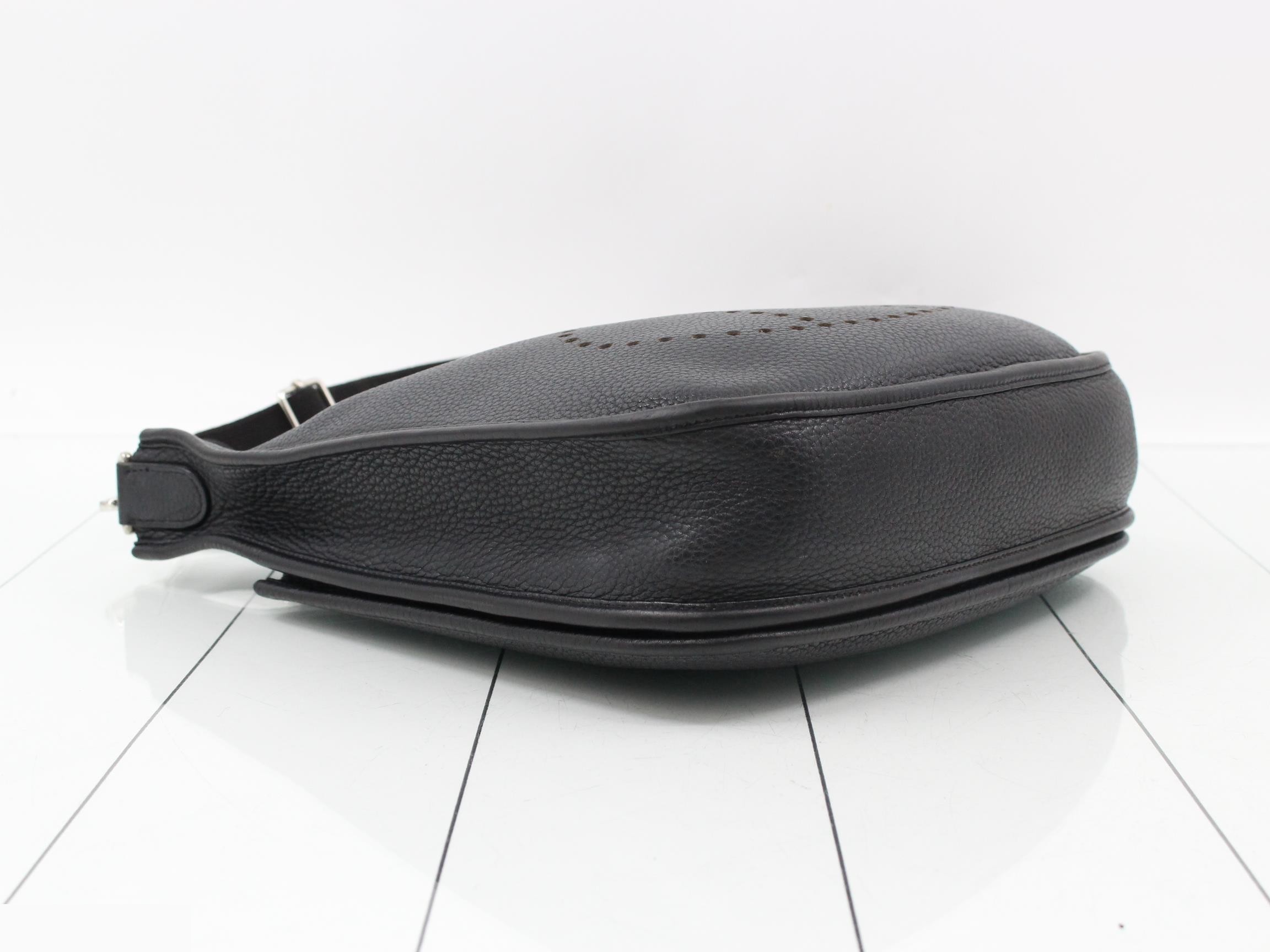 Evelyn 3 Black with Silver Hardware — view 5