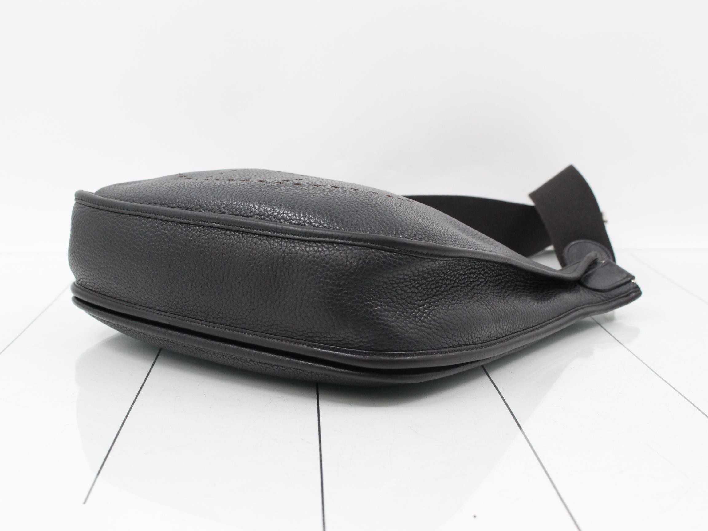 Evelyn 3 Black with Silver Hardware — view 6