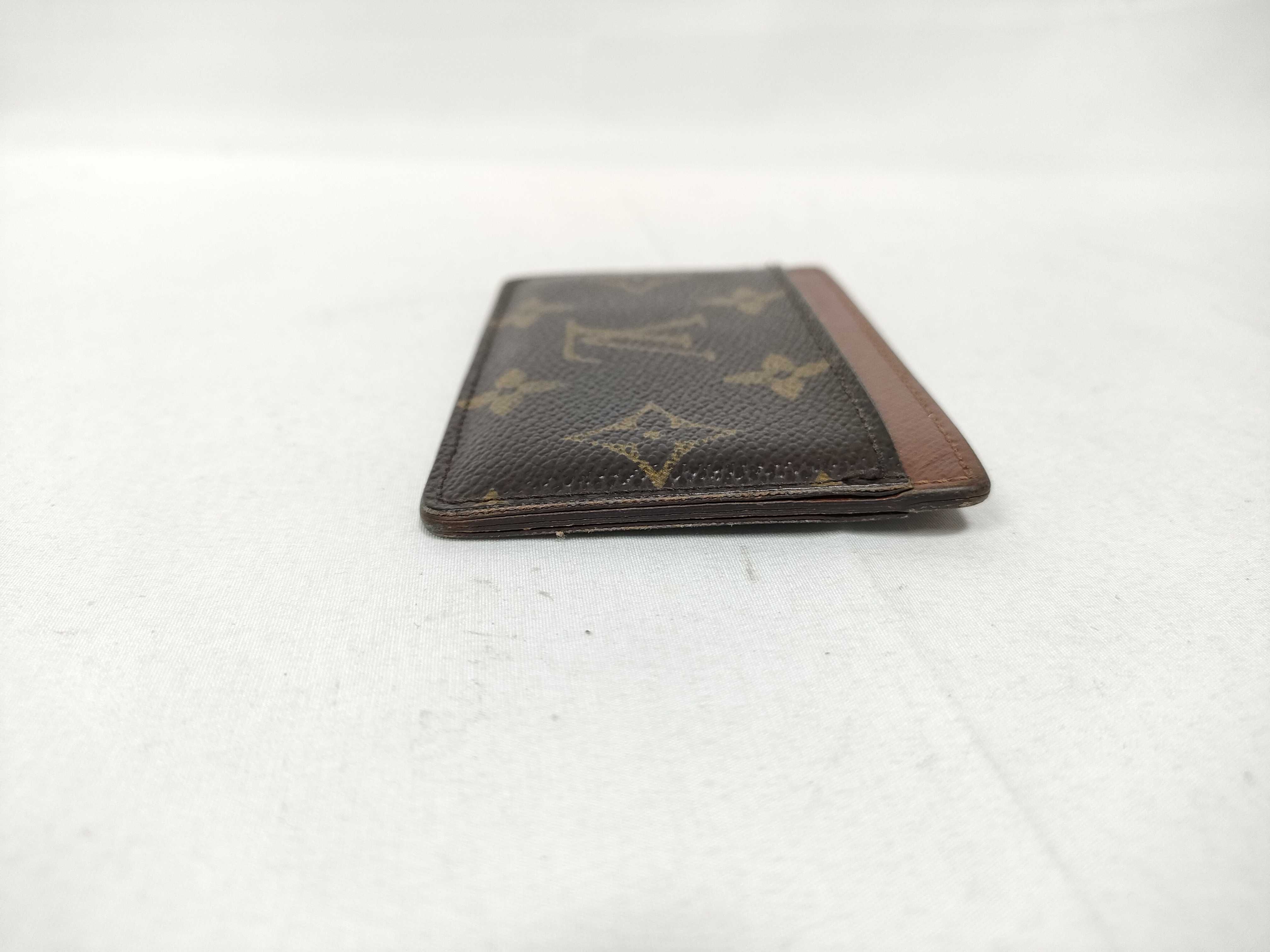 Monogram Vuitton Monogram Porte Cartes Simple Card Case — view 4
