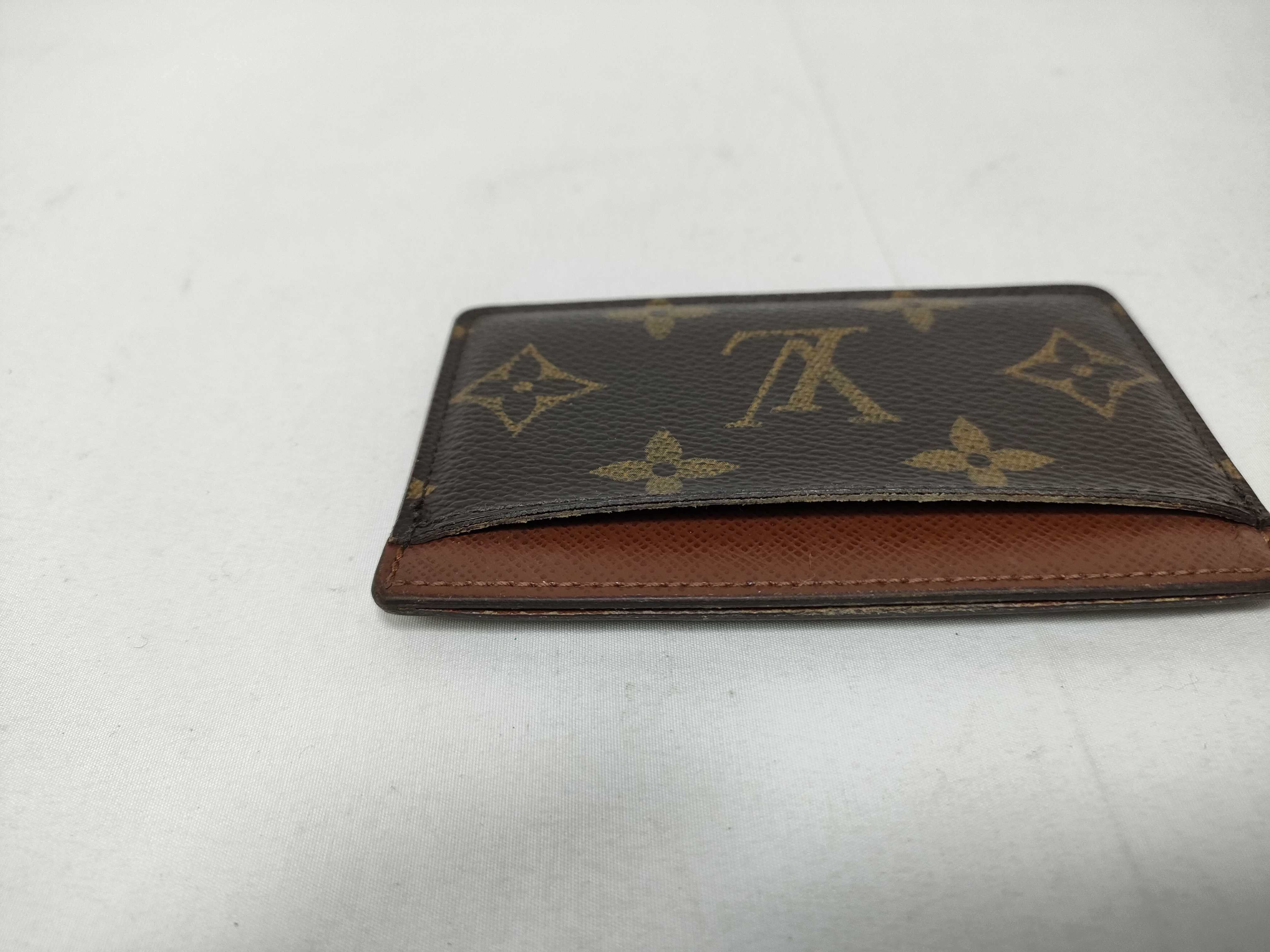 Monogram Vuitton Monogram Porte Cartes Simple Card Case — view 8