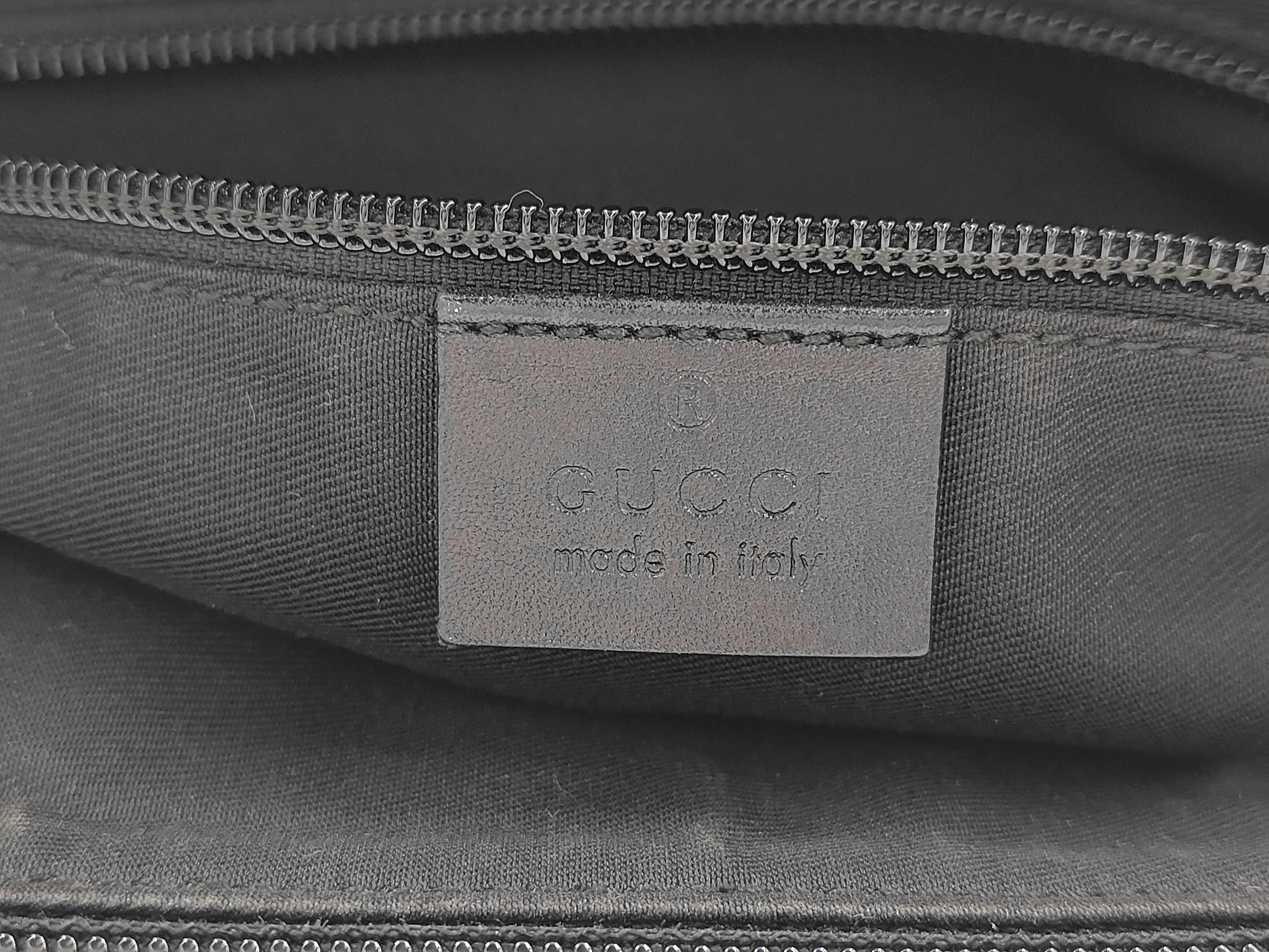 GG Canvas Shoulder Bag, Black, 145856 520981 — view 13