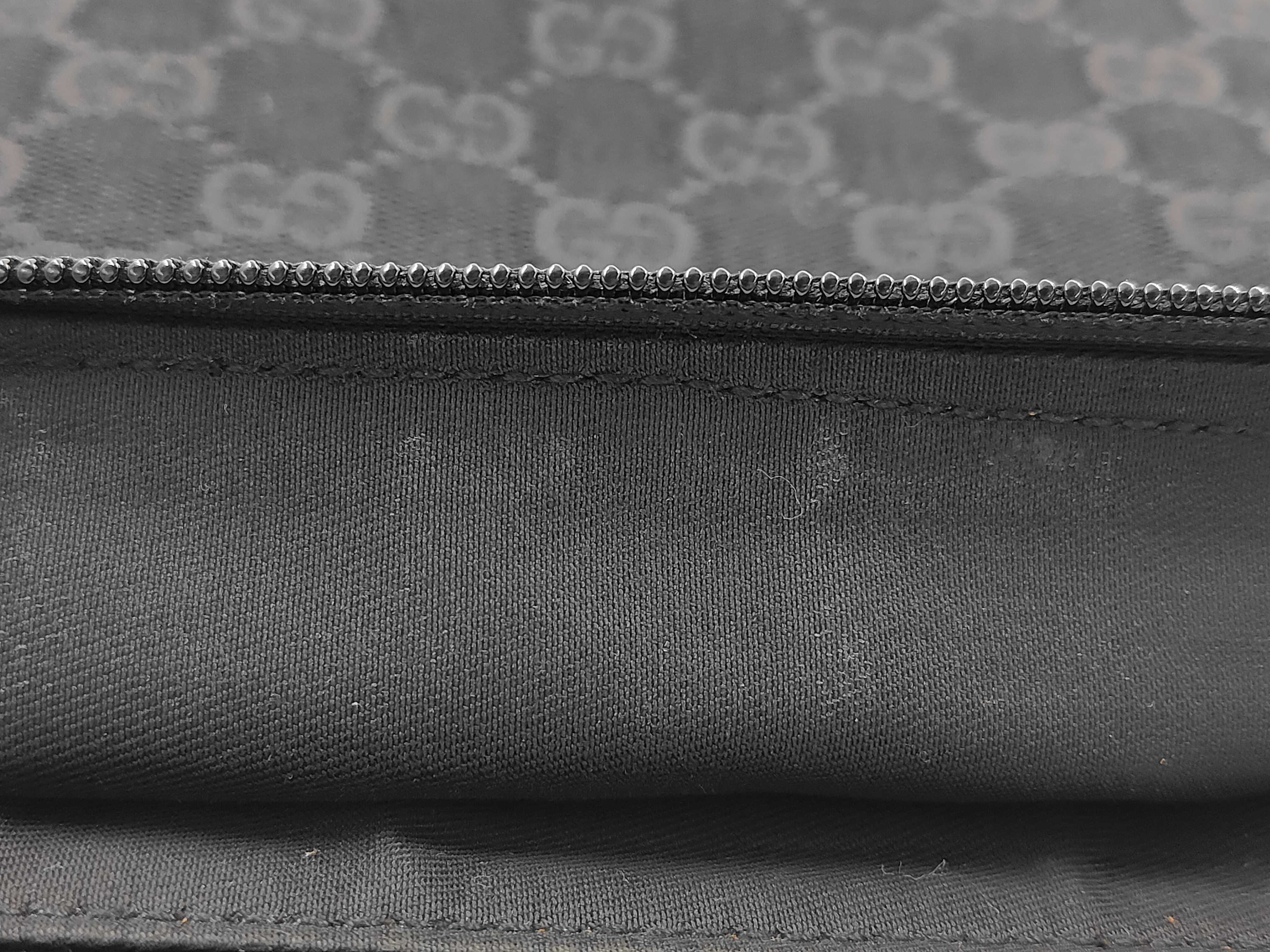 GG Canvas Shoulder Bag, Black, 145856 520981 — view 14