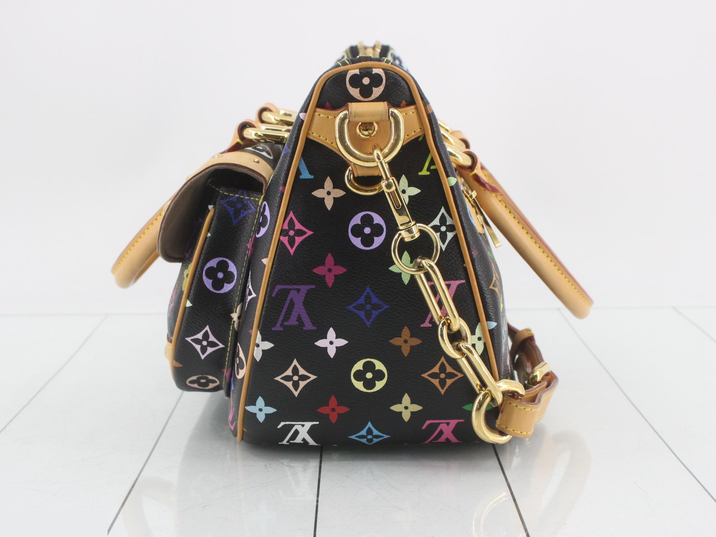 Monogram Multicolor Rita Noir 2-Way Shoulder/Handbag — view 3