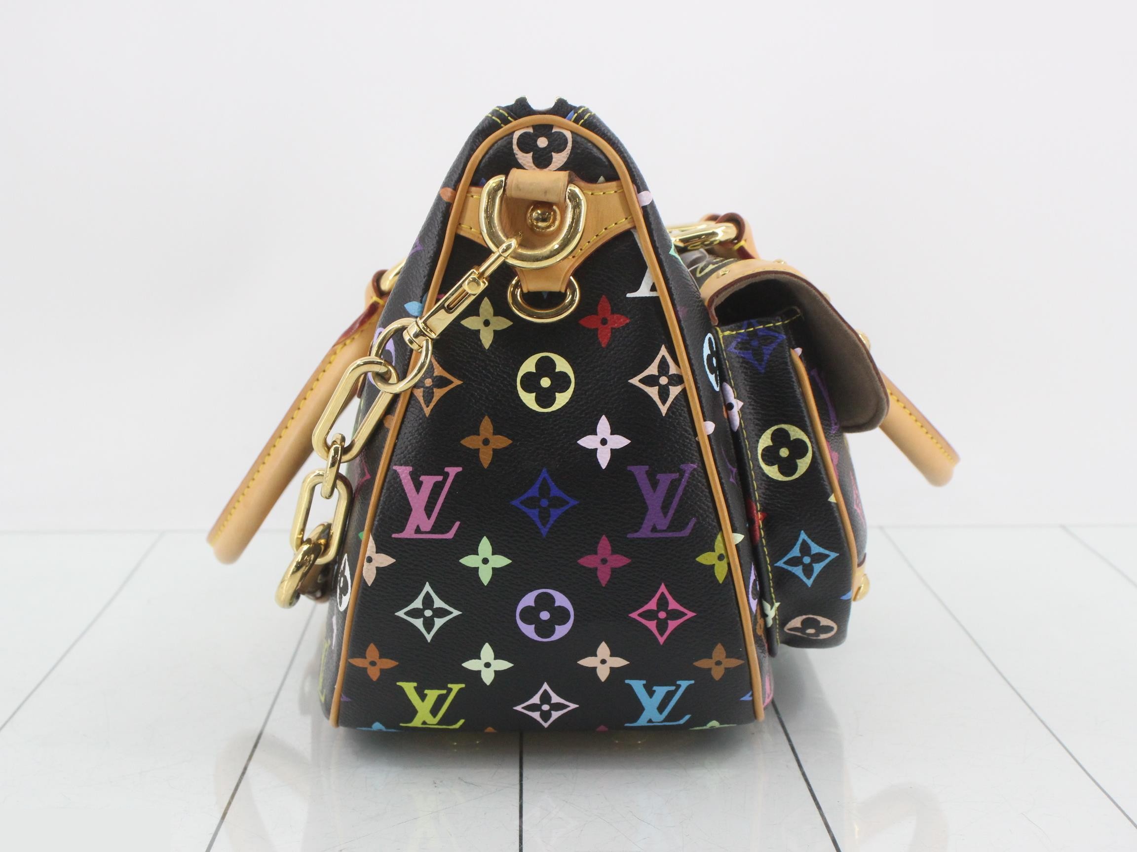 Monogram Multicolor Rita Noir 2-Way Shoulder/Handbag — view 4