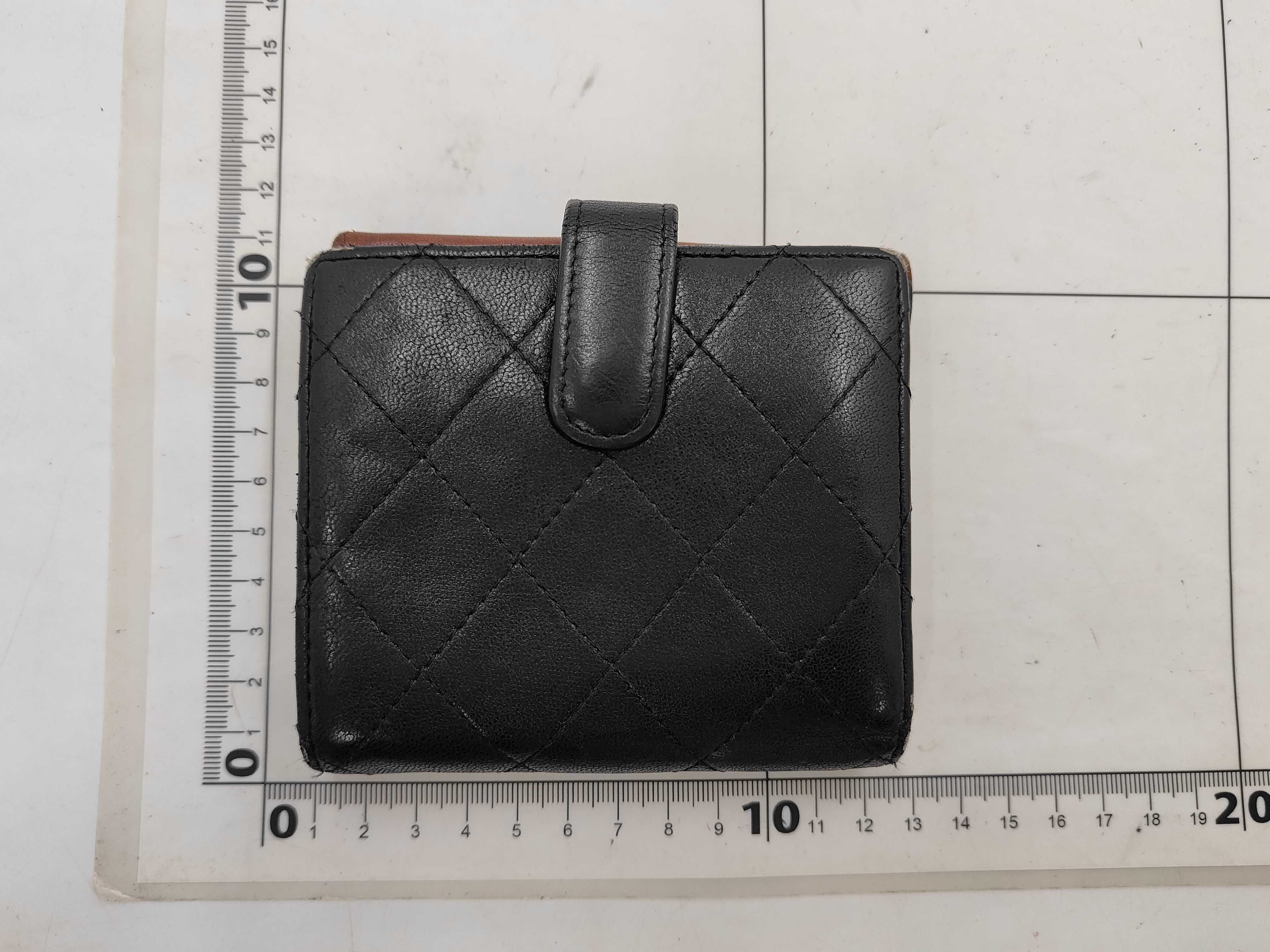 Matelassé Tri-fold Wallet, with original seal, serial number in the 13 range. — view 15