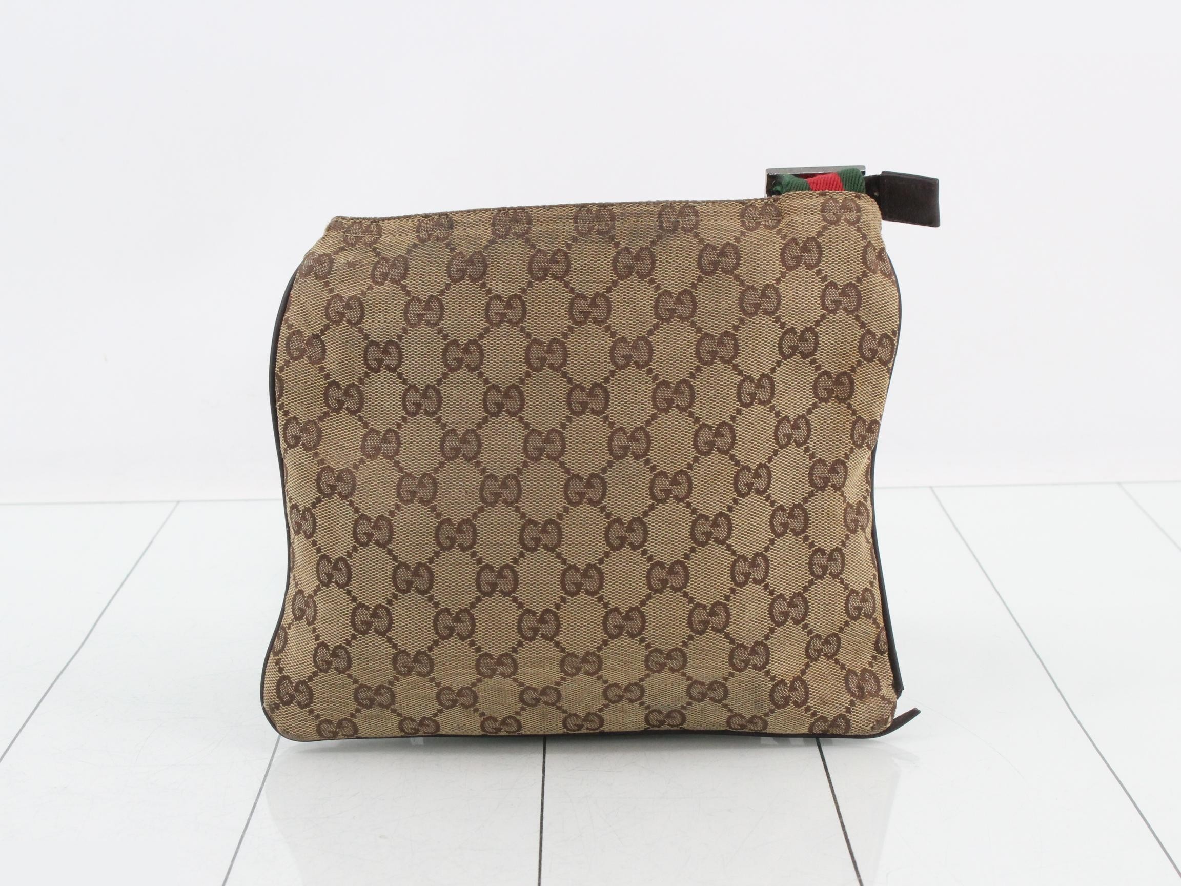 GG Canvas Sherry Shoulder Bag, Brown — view 2
