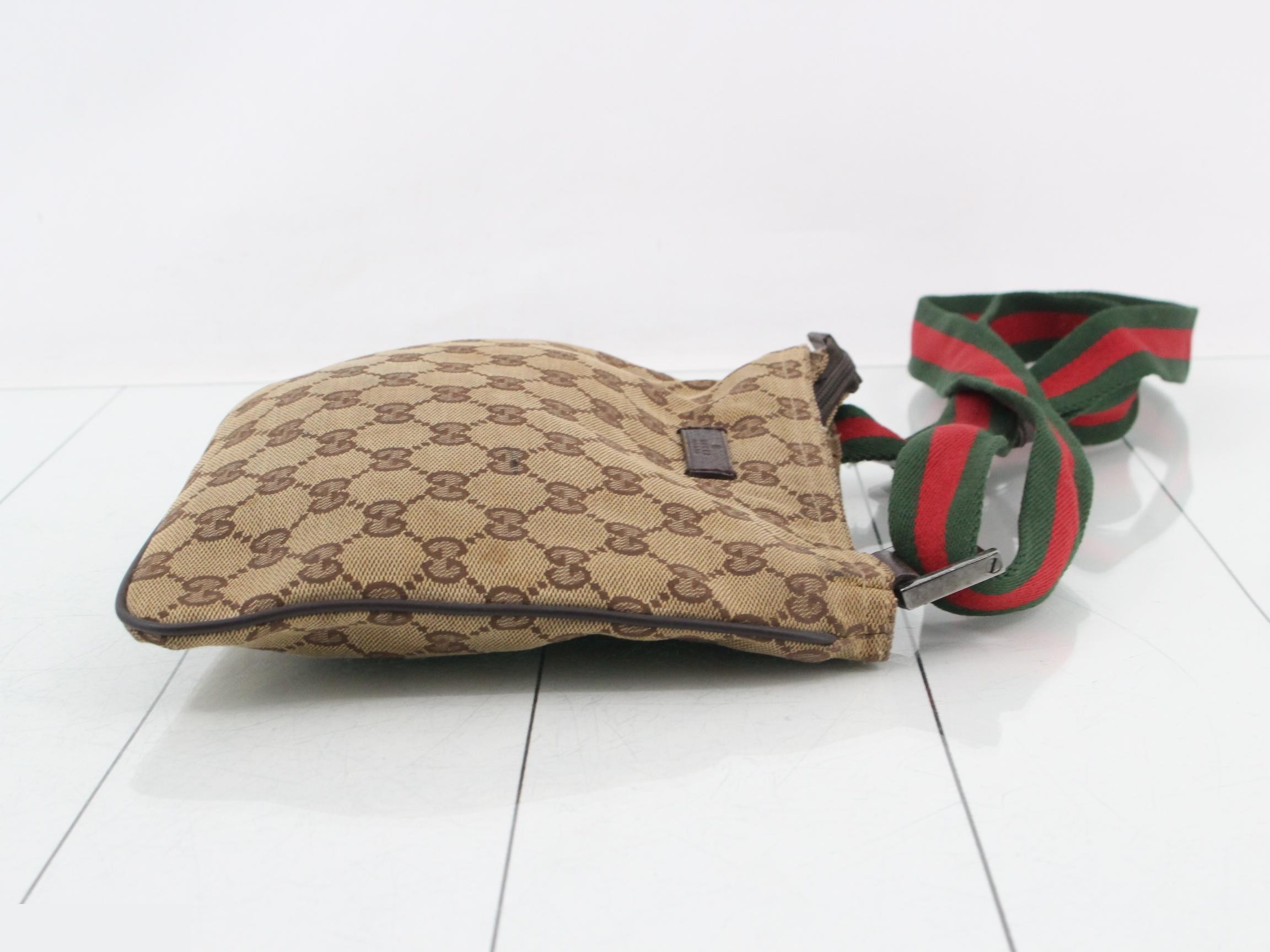 GG Canvas Sherry Shoulder Bag, Brown — view 3