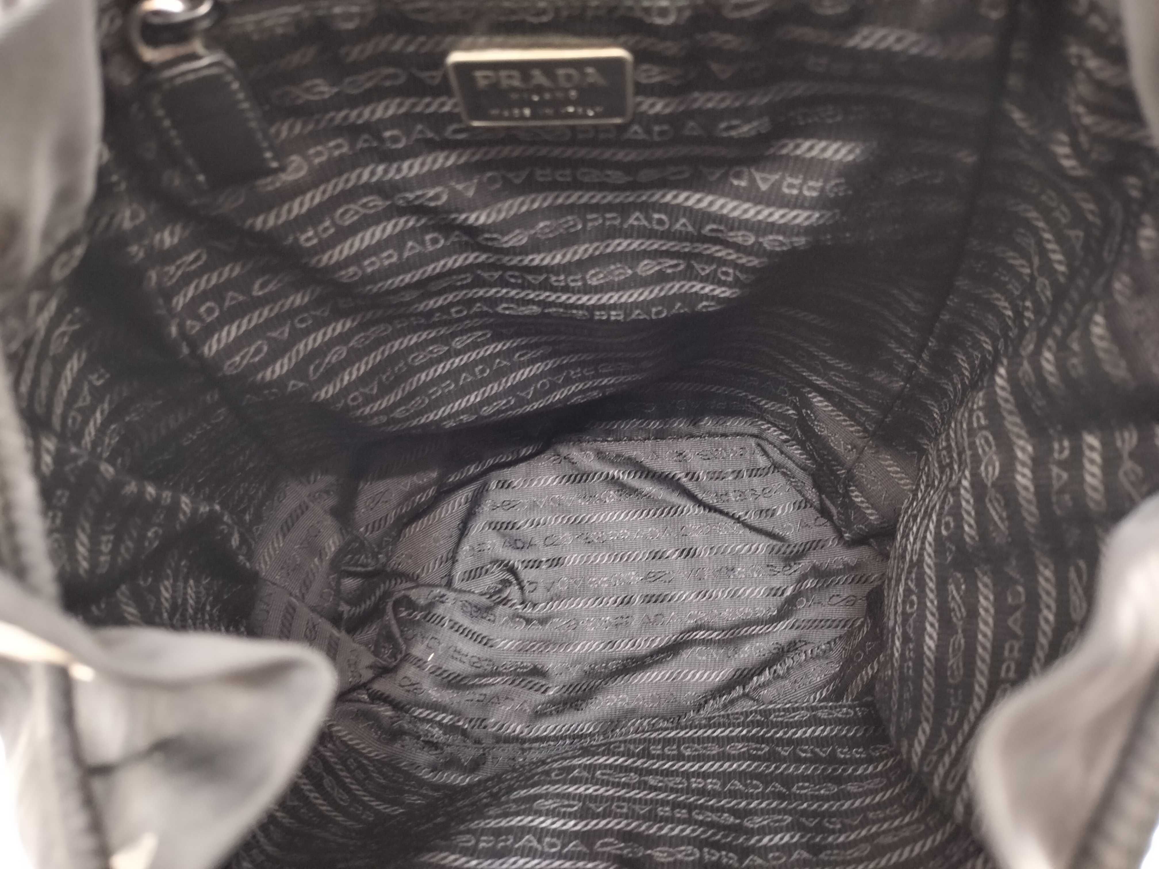 nylon backpack, black backpack. — view 14
