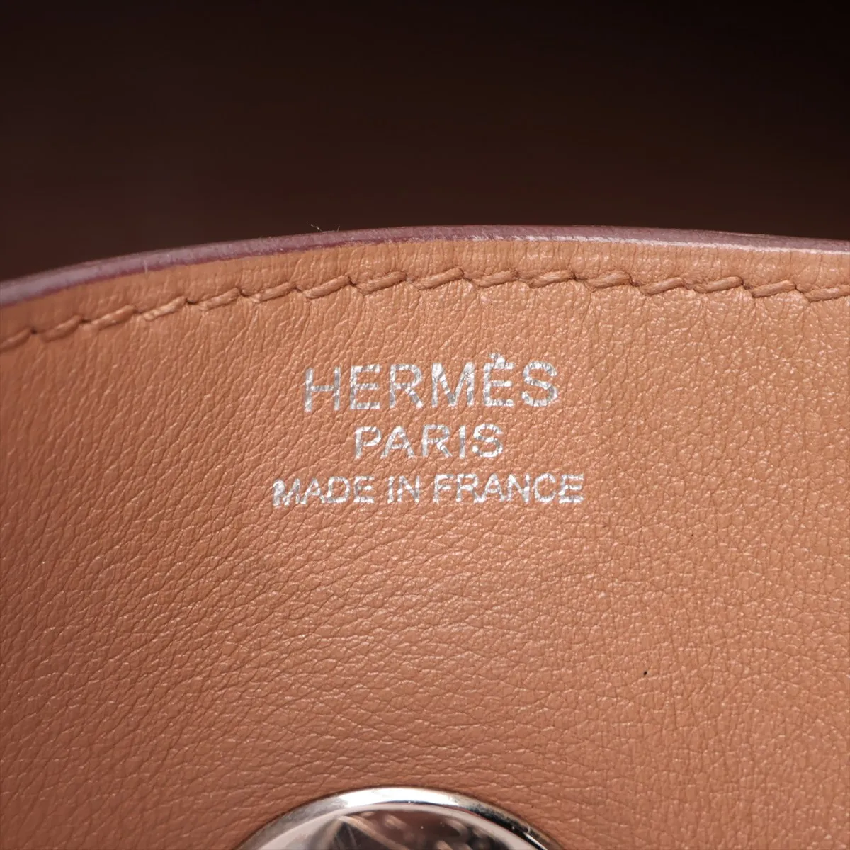 Lindy 34, Veau Swift leather, brown, silver hardware, L: 2008 — view 13