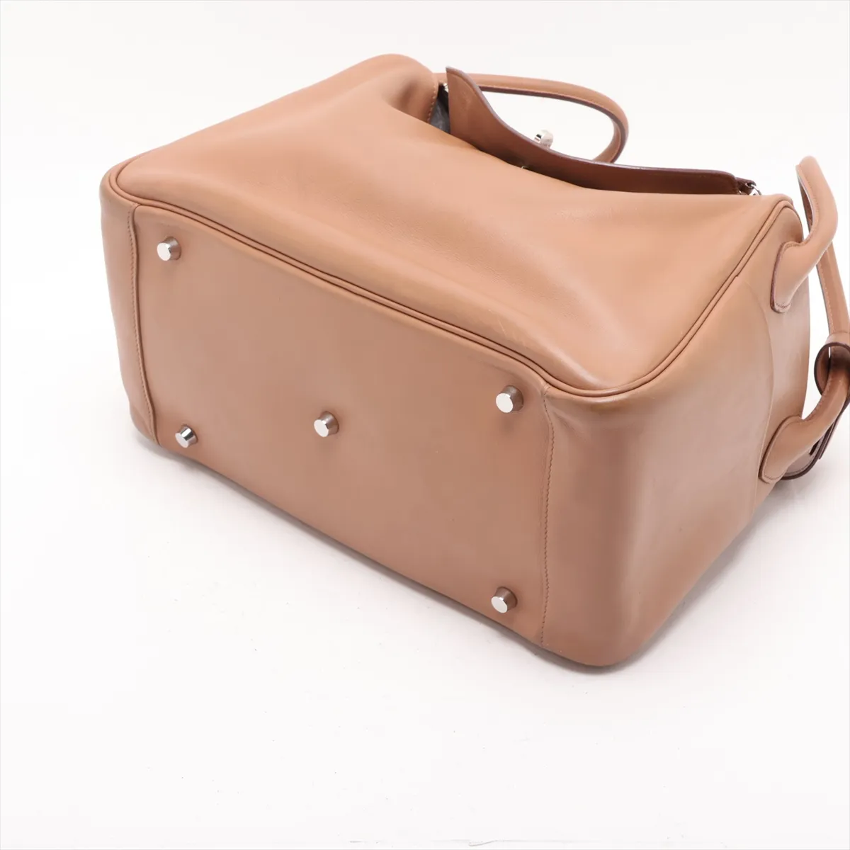 Lindy 34, Veau Swift leather, brown, silver hardware, L: 2008 — view 3
