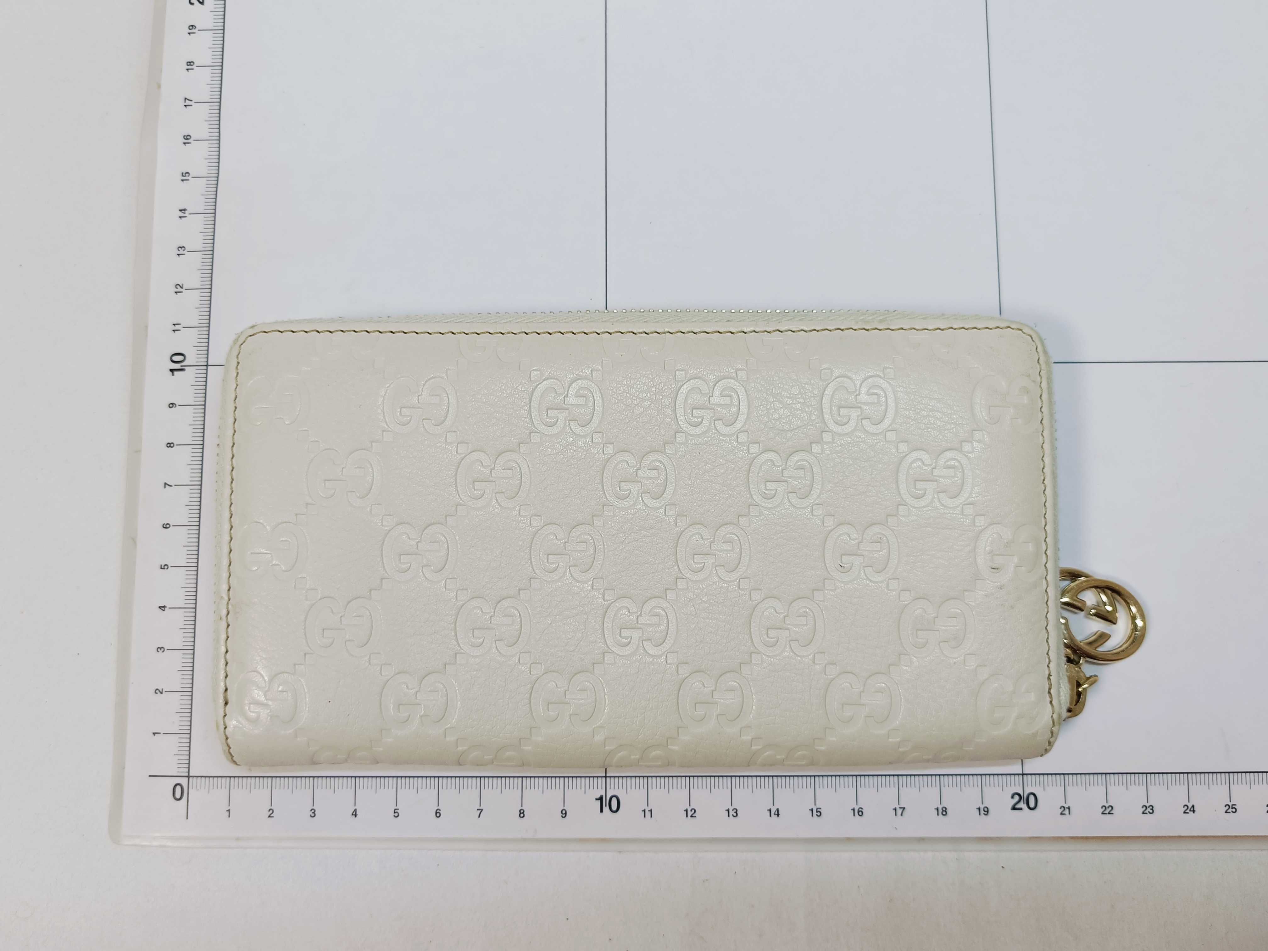 Guccissima Long Wallet White — view 2
