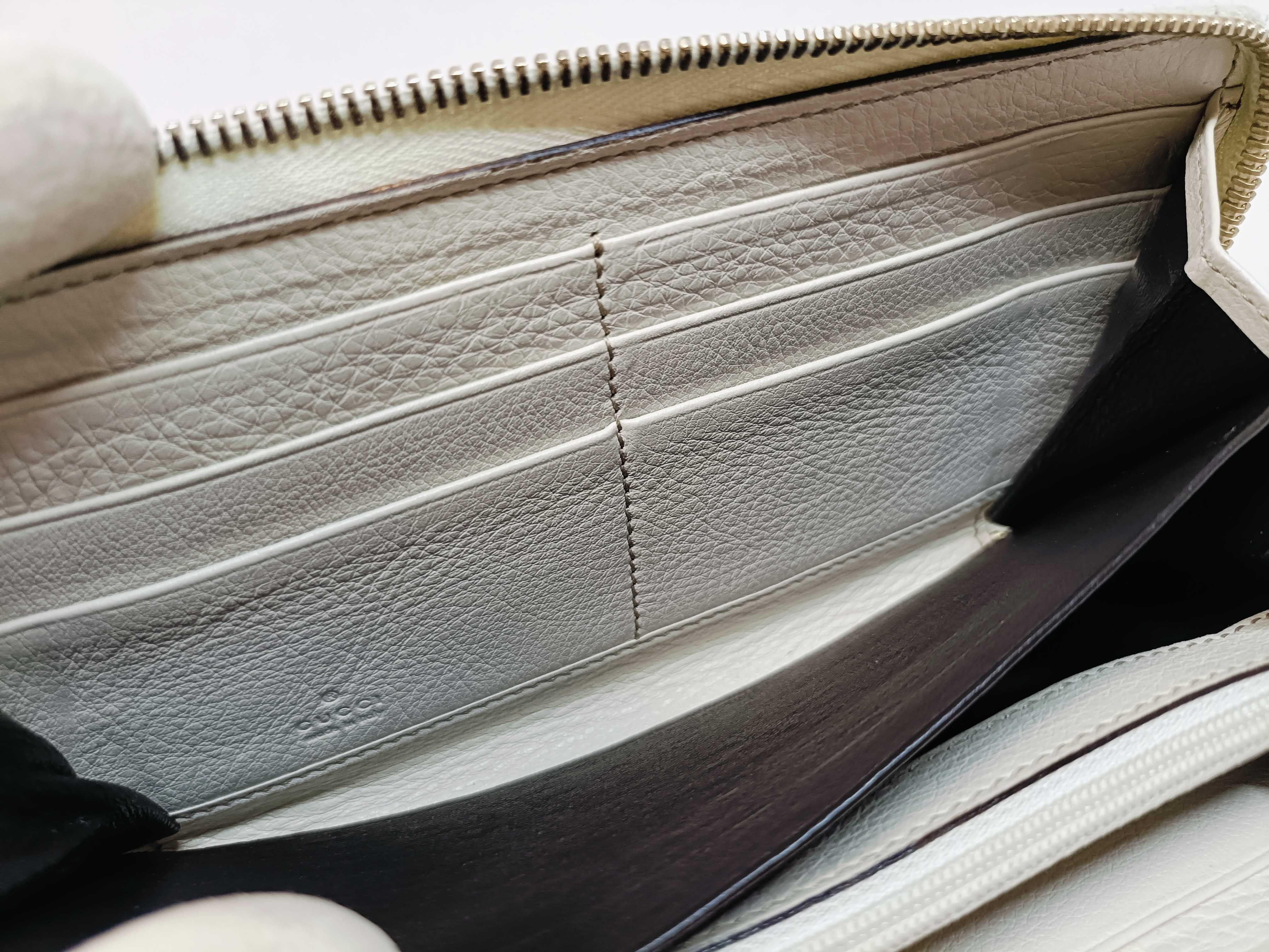 Guccissima Long Wallet White — view 14