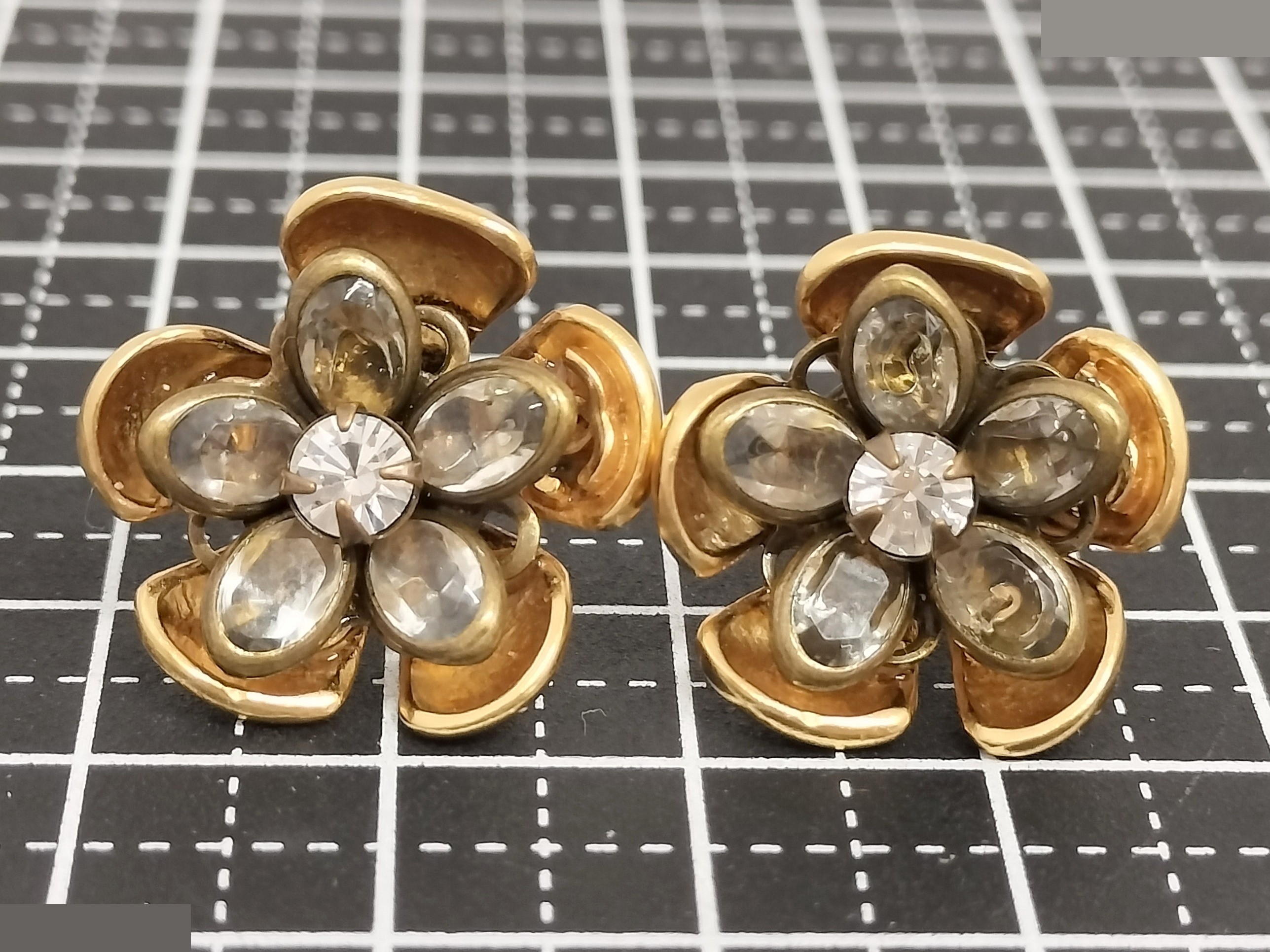 Coco Camellia Gold Earrings — view 5