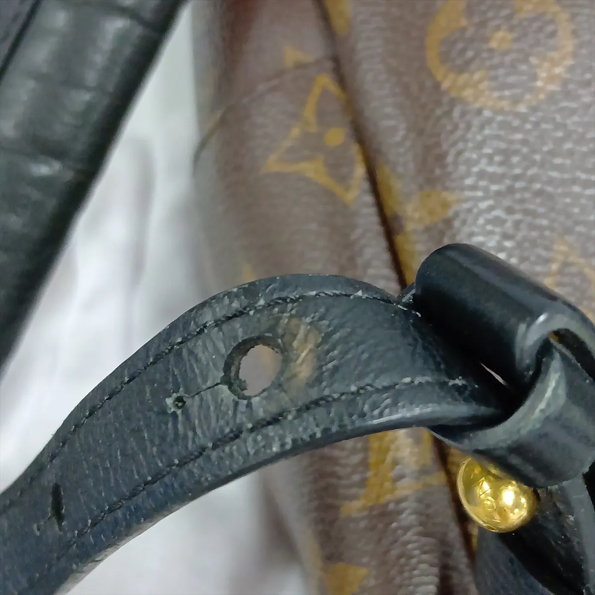 Monogram Palm Springs Backpack PM M41560 FL0220 Brown — view 12