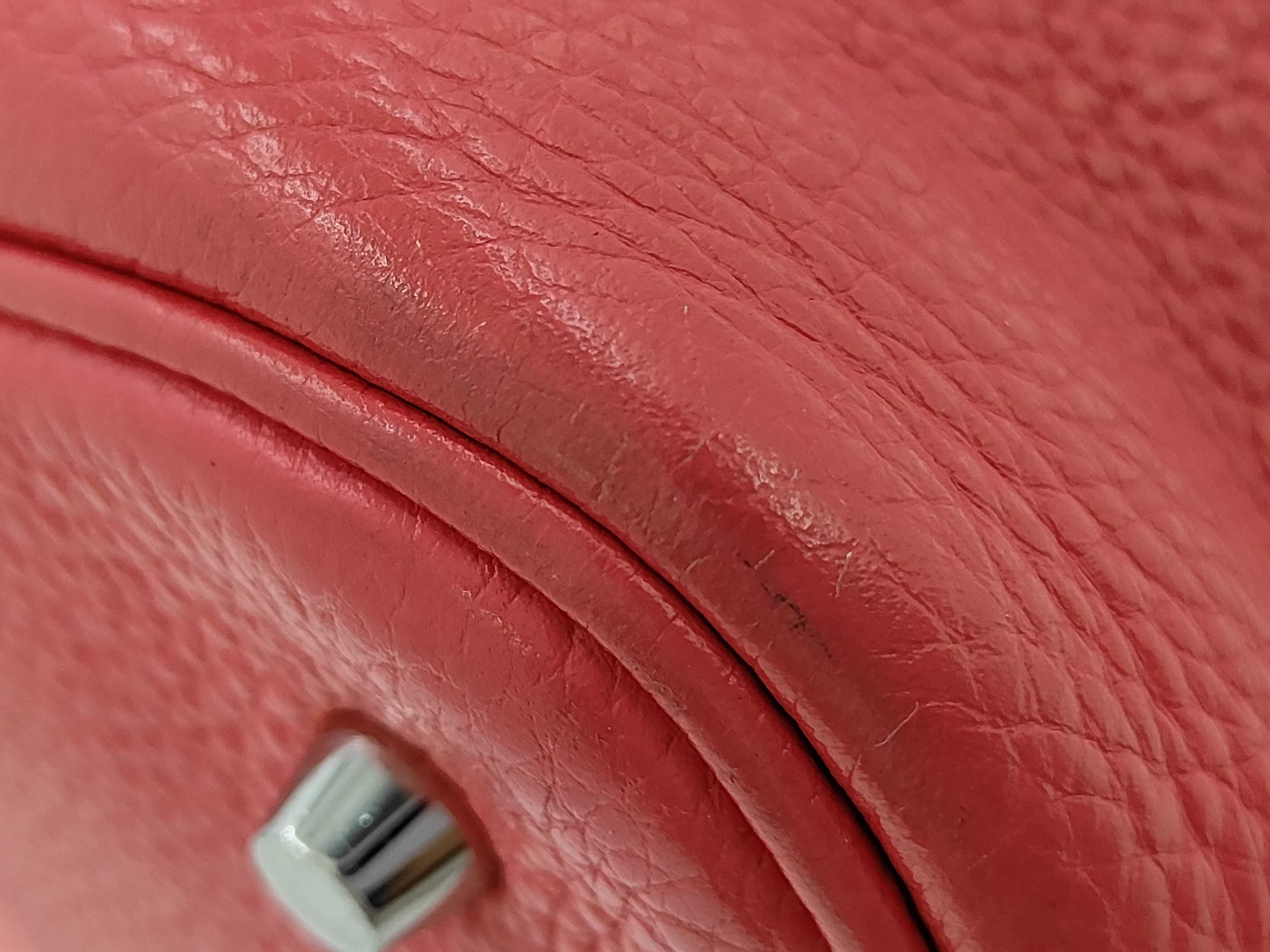 Picotan Lock 22 MM Taurillon Clemence Pink Silver Hardware P Handbag — view 4