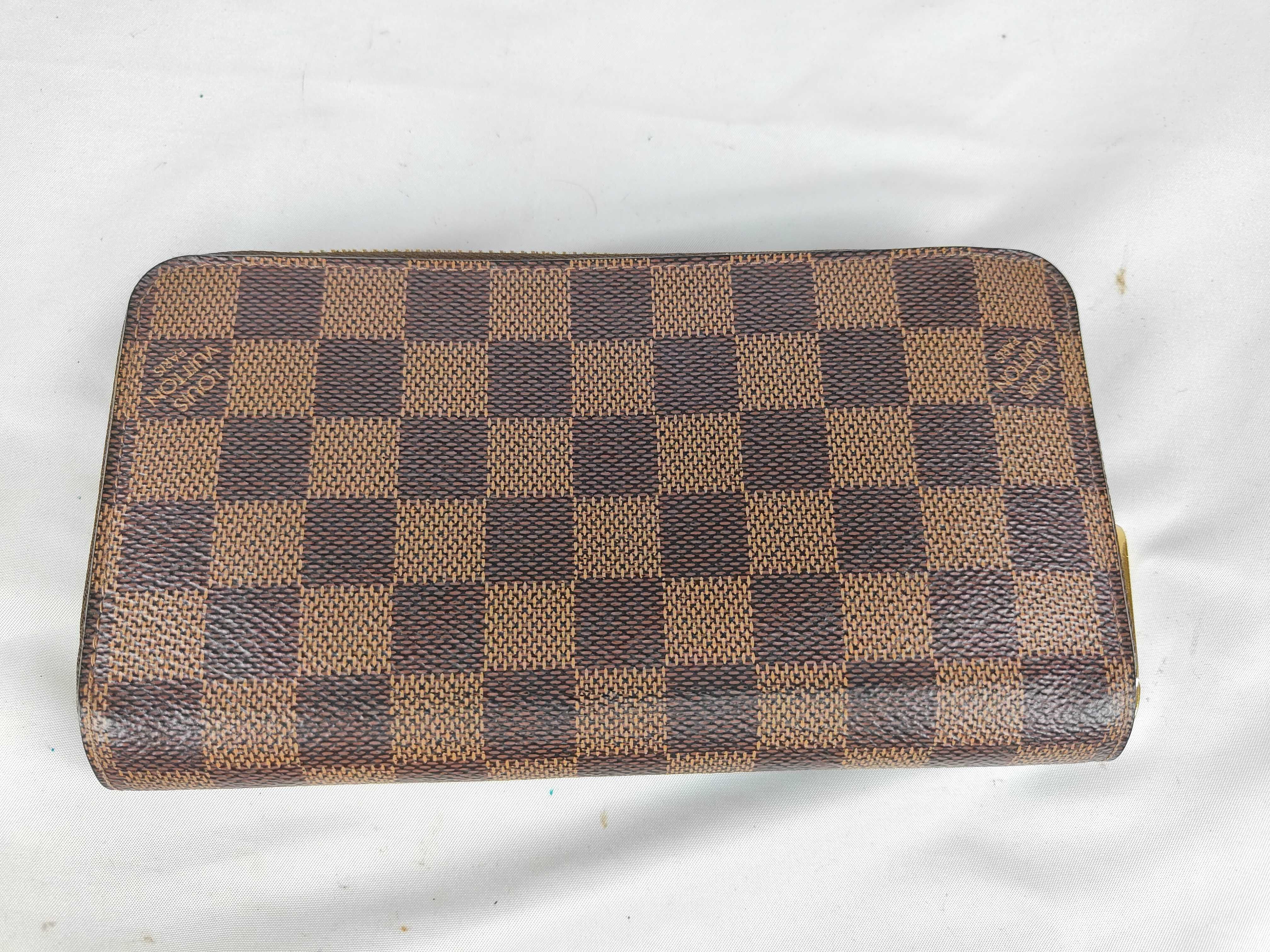 Damier N60015 Damier Round Zip Wallet