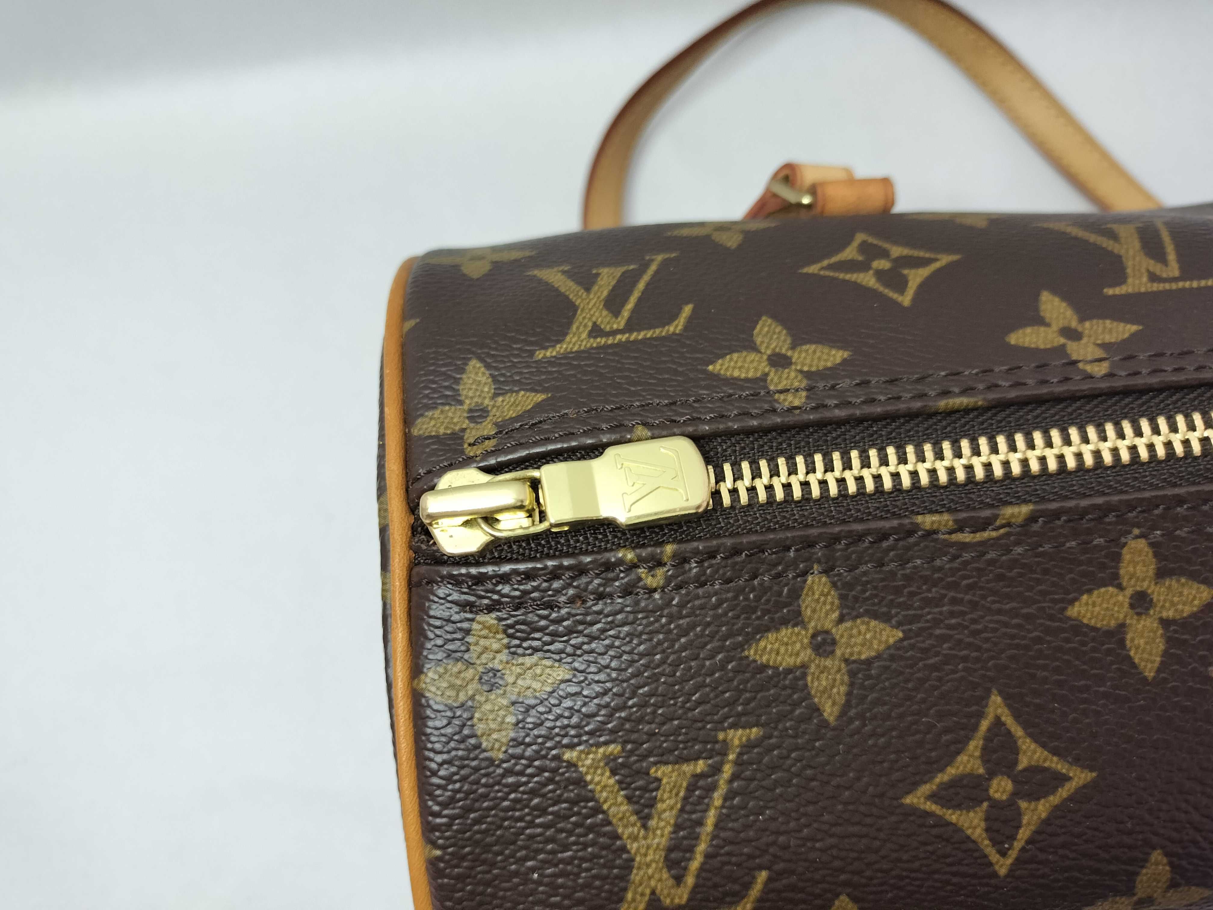 Monogram Papillon 30 M51365 Brown MB1015 Handbag — view 11