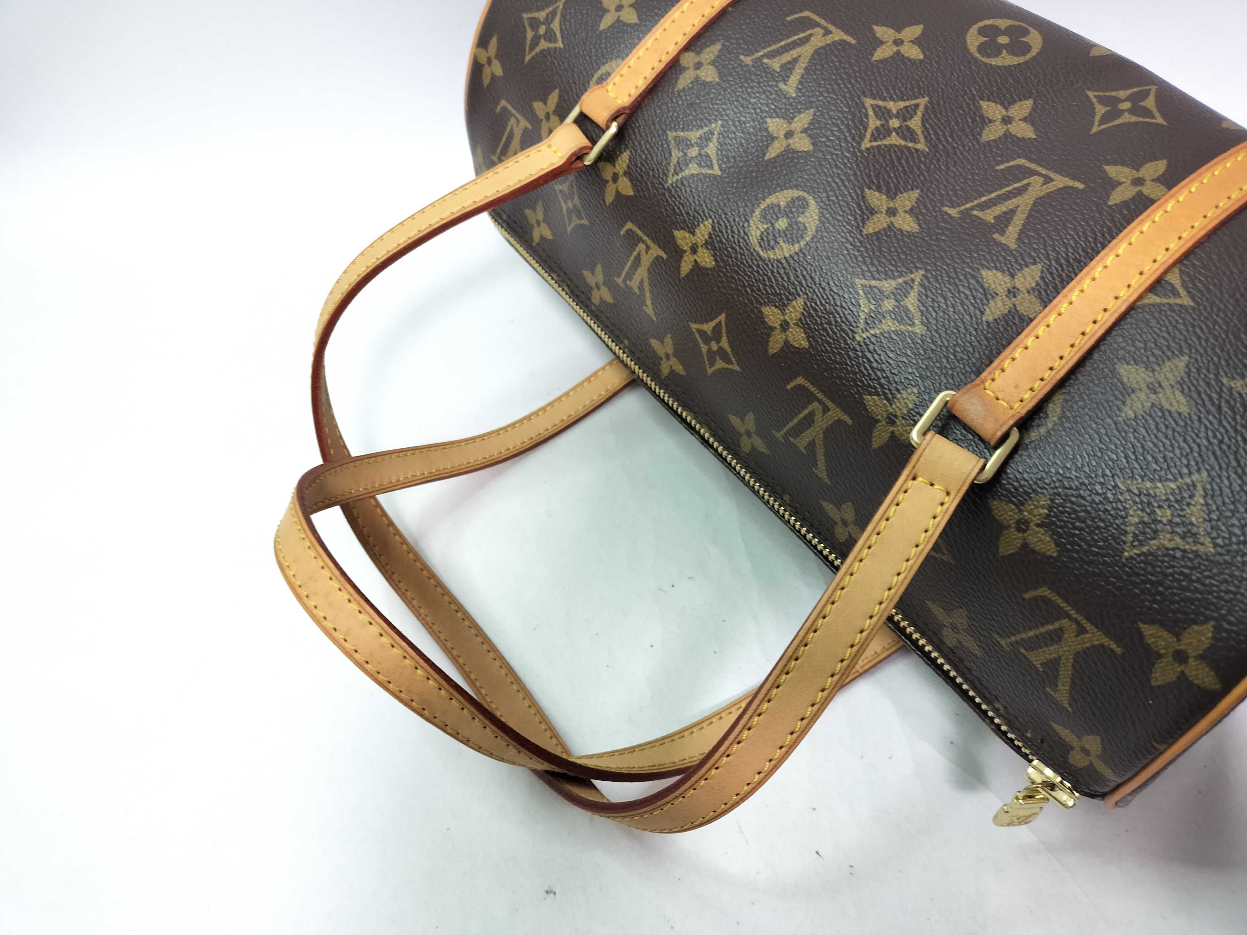 Monogram Papillon 30 M51365 Brown MB1015 Handbag — view 5