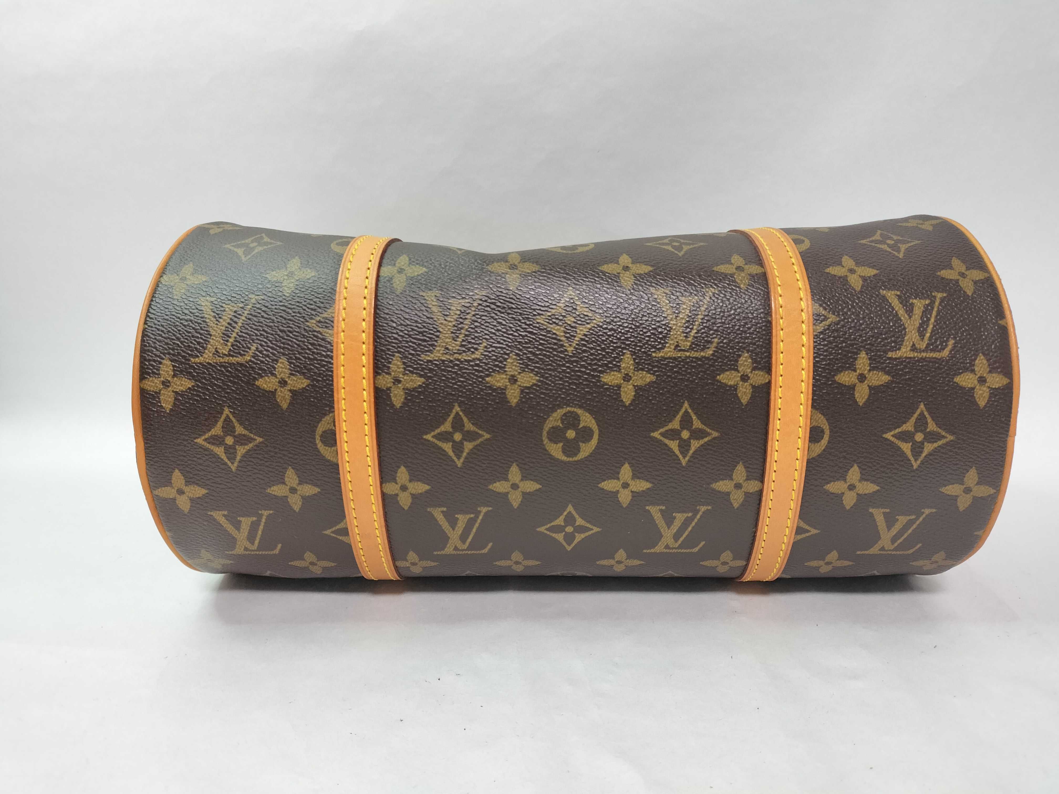 Monogram Papillon 30 M51365 Brown MB1015 Handbag — view 8