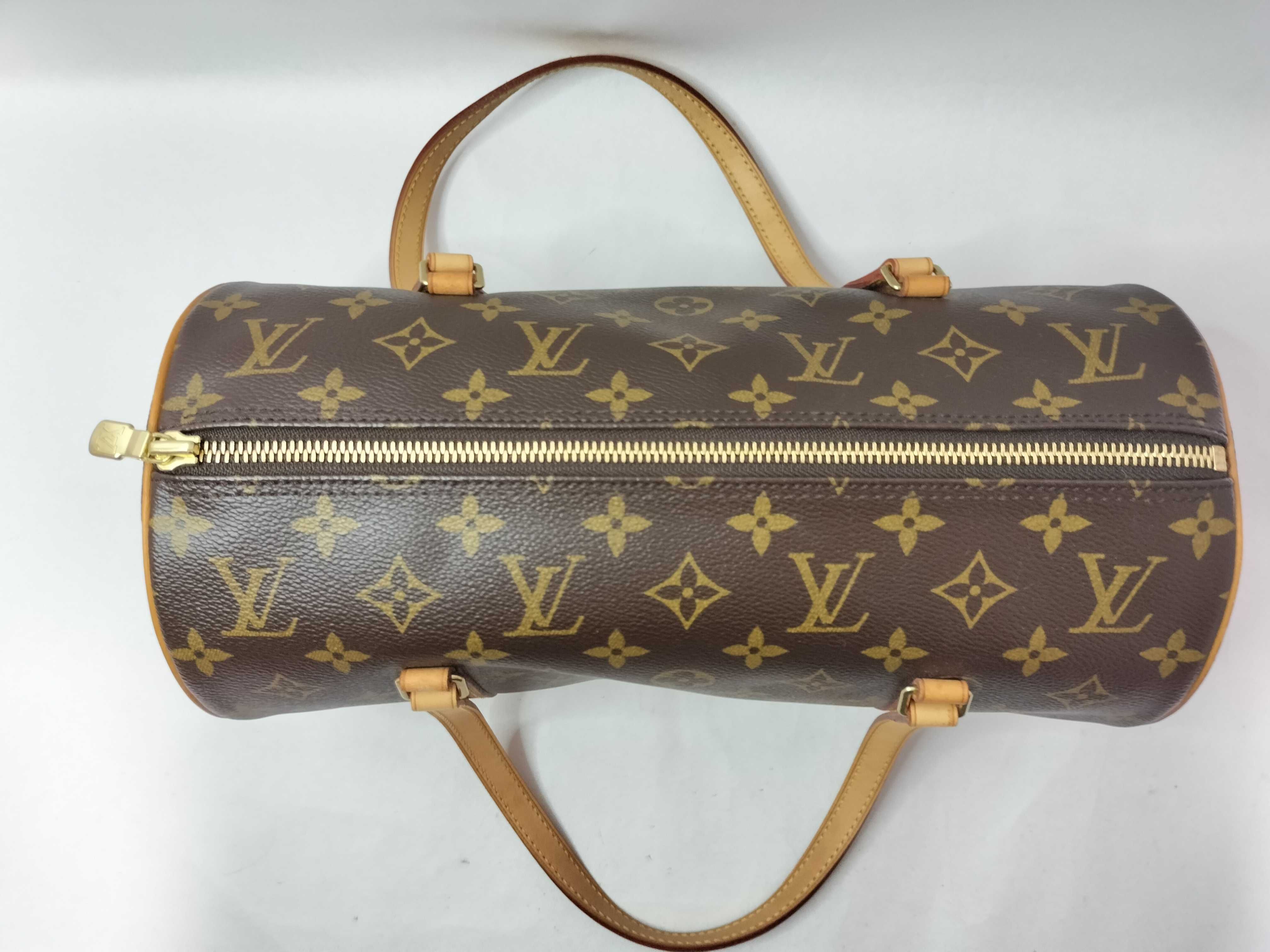 Monogram Papillon 30 M51365 Brown MB1015 Handbag — view 10