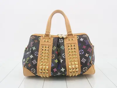 Monogram Multicolor Courtney MM Noir 2-Way Handbag