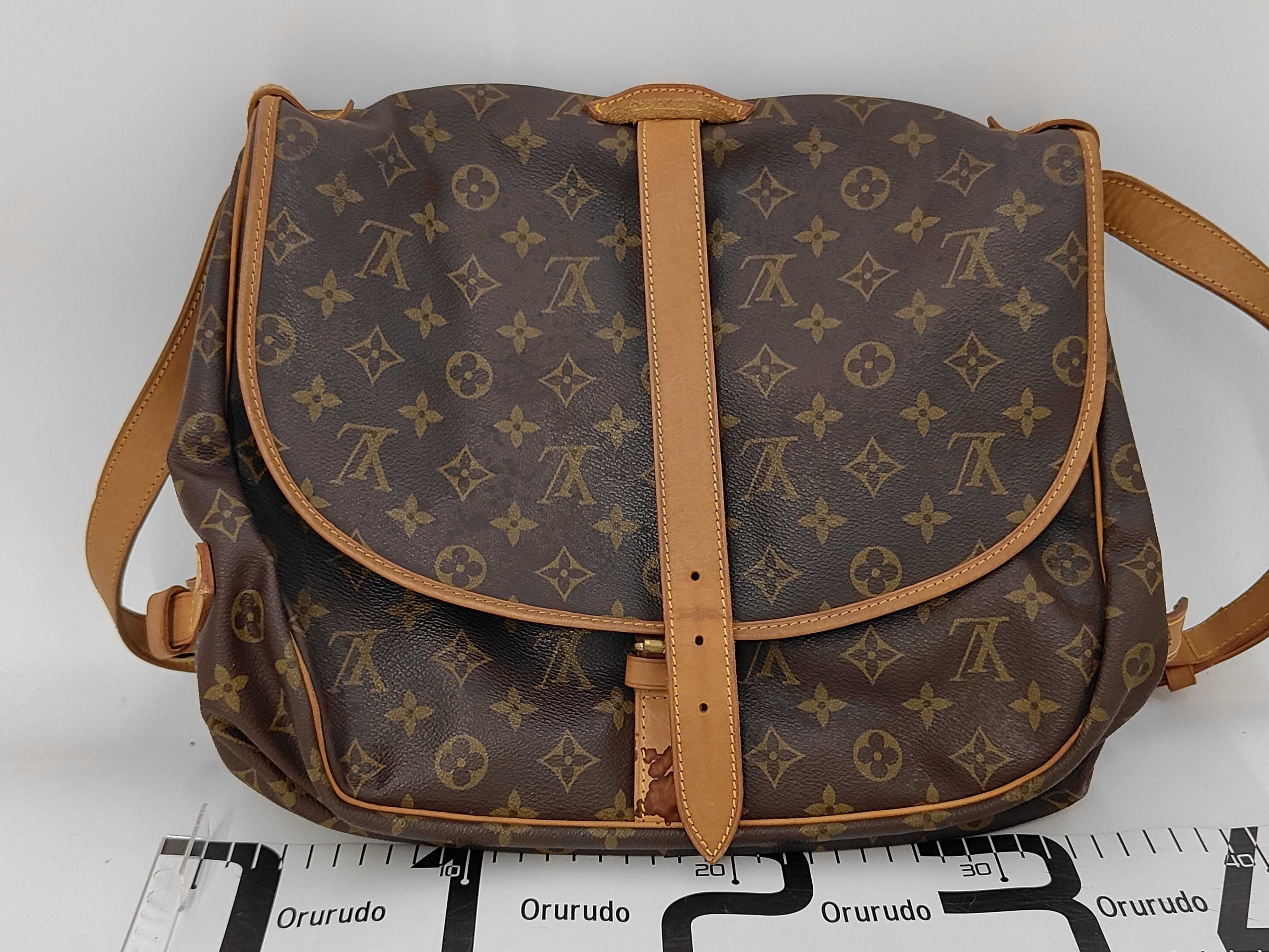 Monogram M42254 Saumur 35 Shoulder Bag — view 2