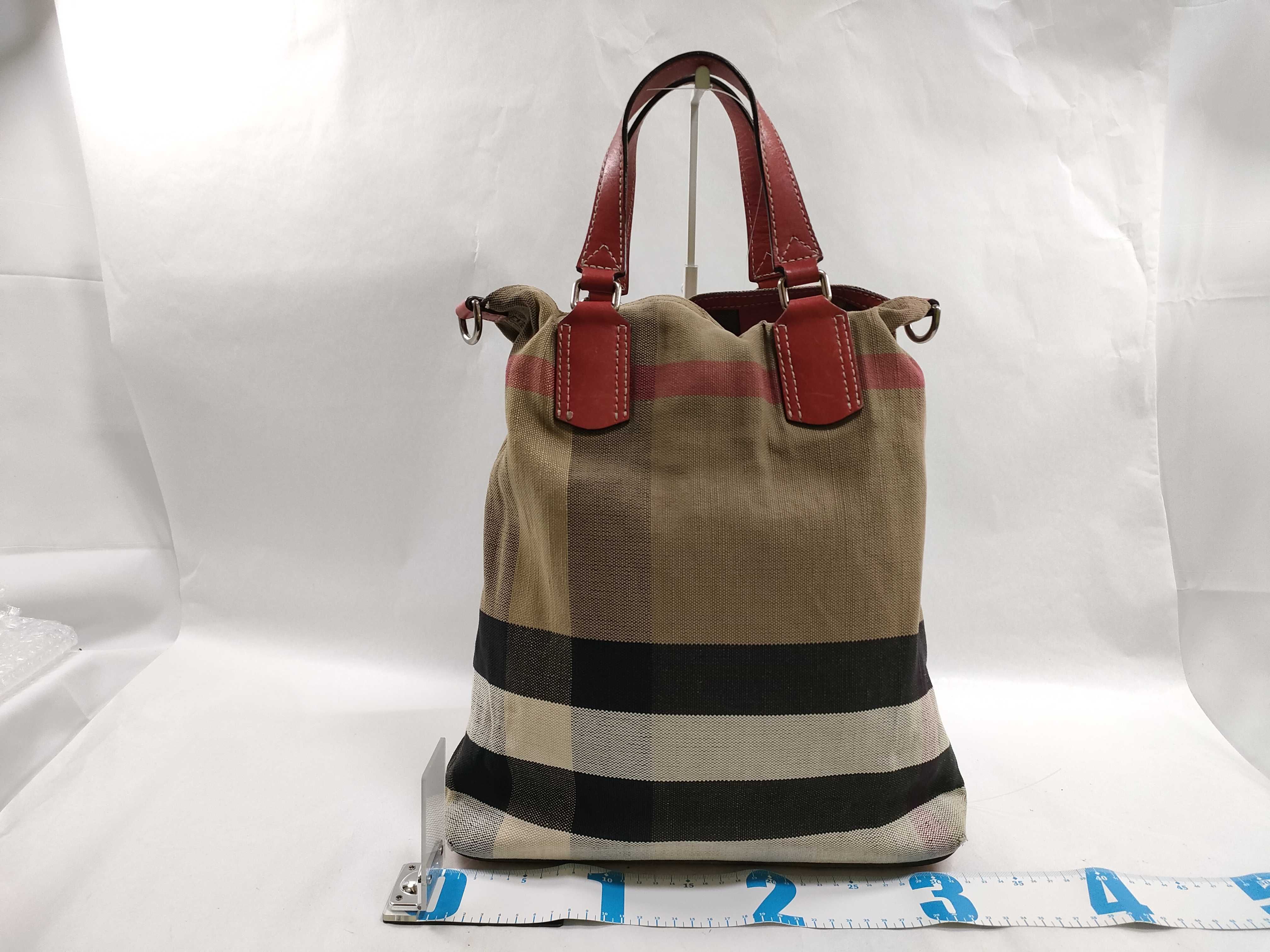 Tottenham House Check Tote Shoulder Bag — view 2