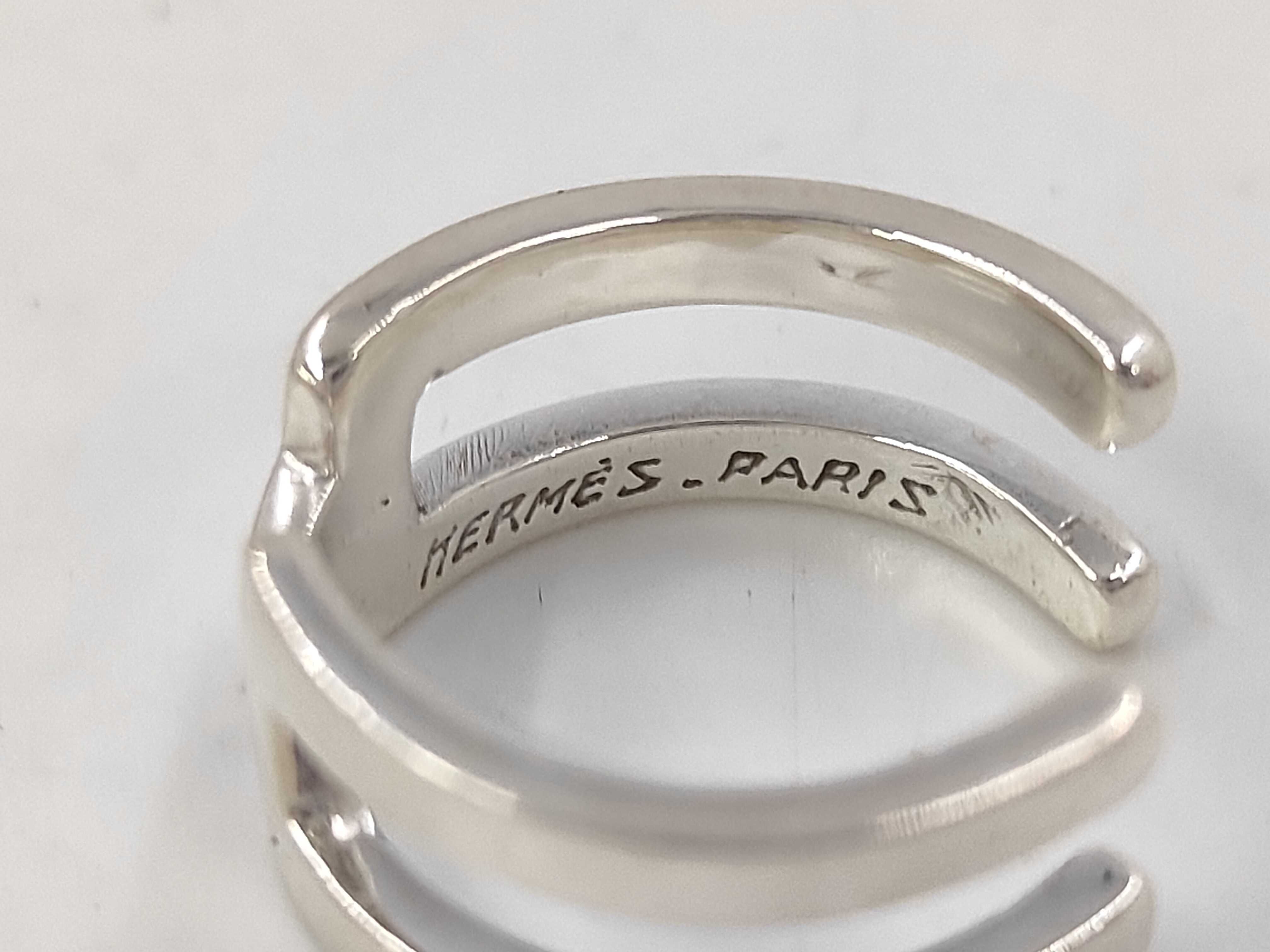 H logo #11 ring, 800 yen ring — view 6