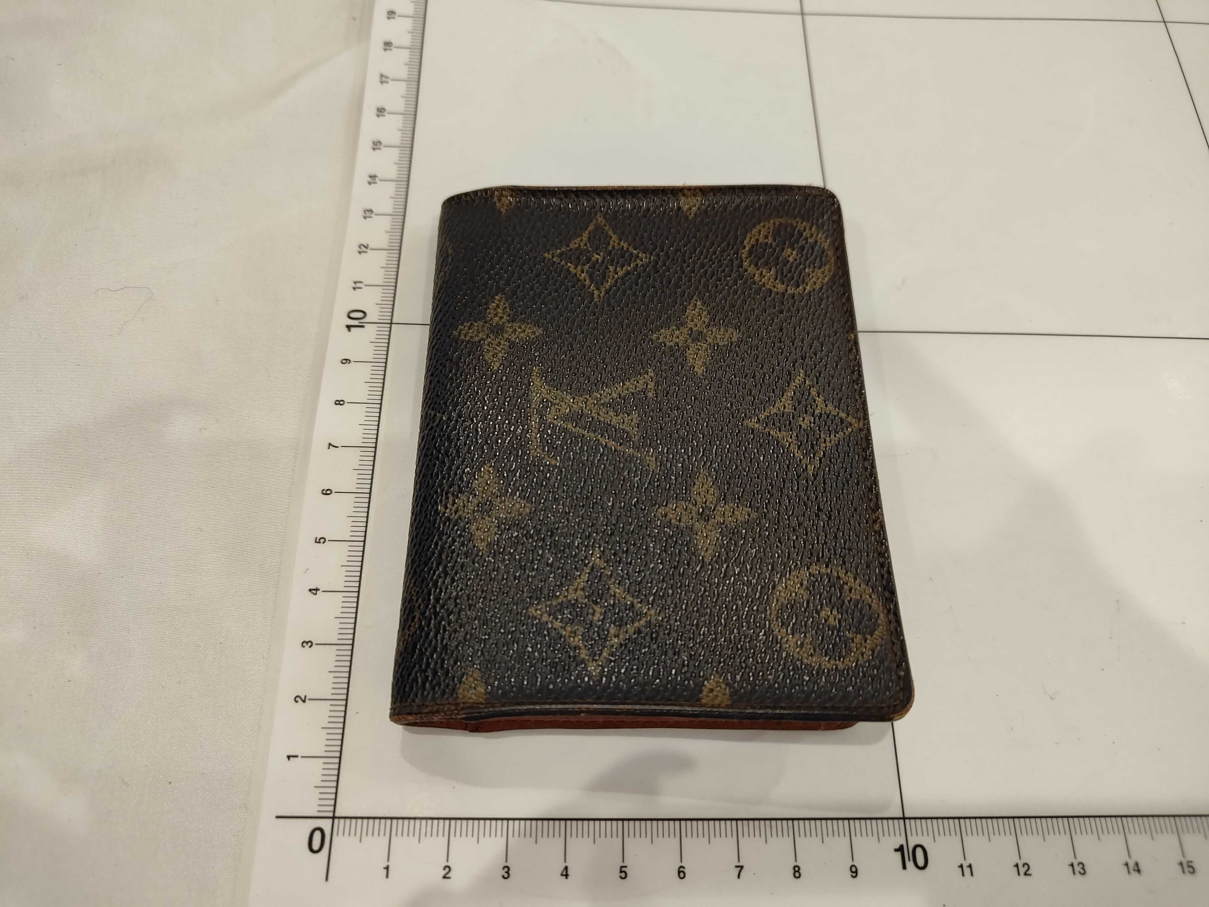Monogram Vertical Pass Case Card Case — view 2