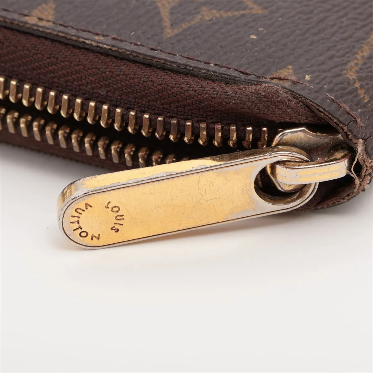 Monogram Zippy Wallet M60017 SP0028 Brown Round Zip Wallet — view 14