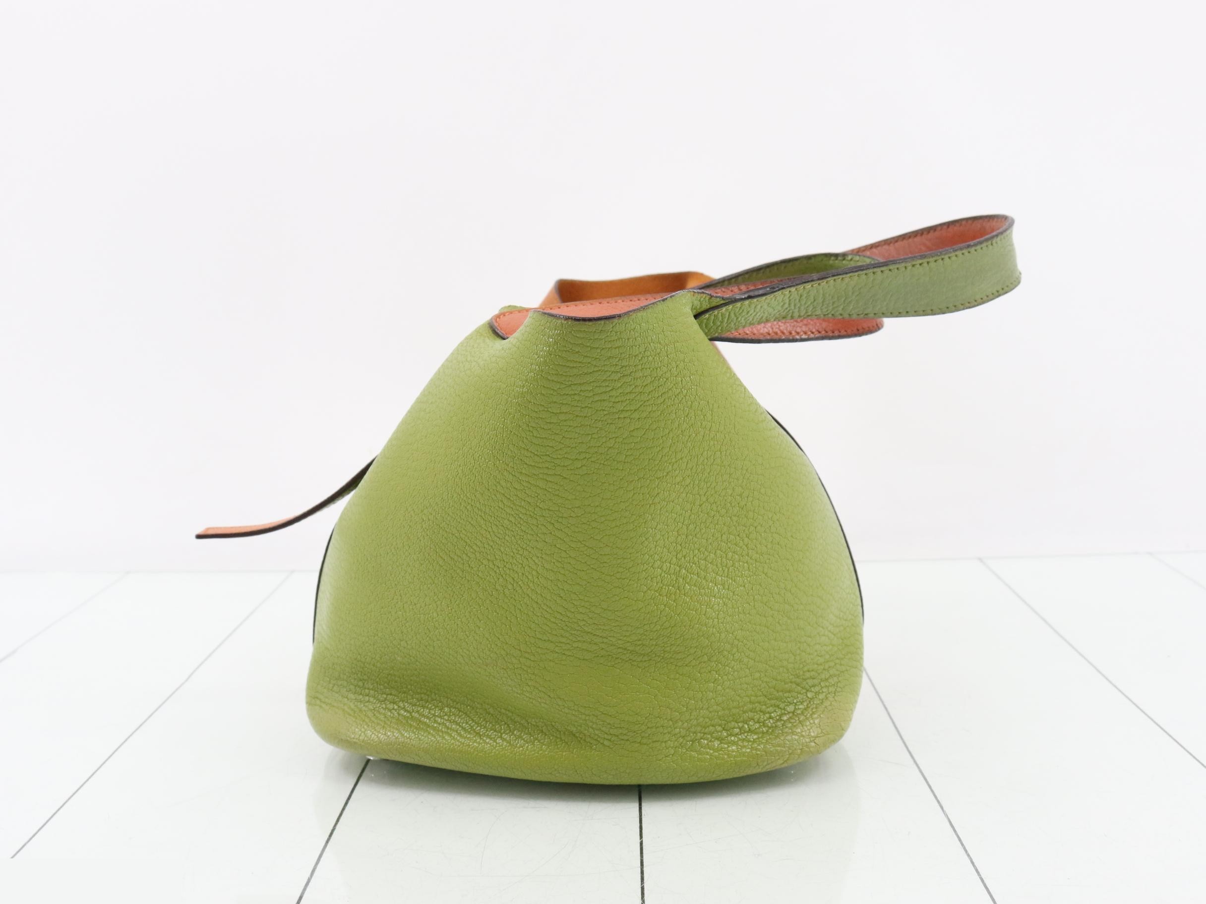 Picotin, J stamp, bicolor, silver hardware — view 3