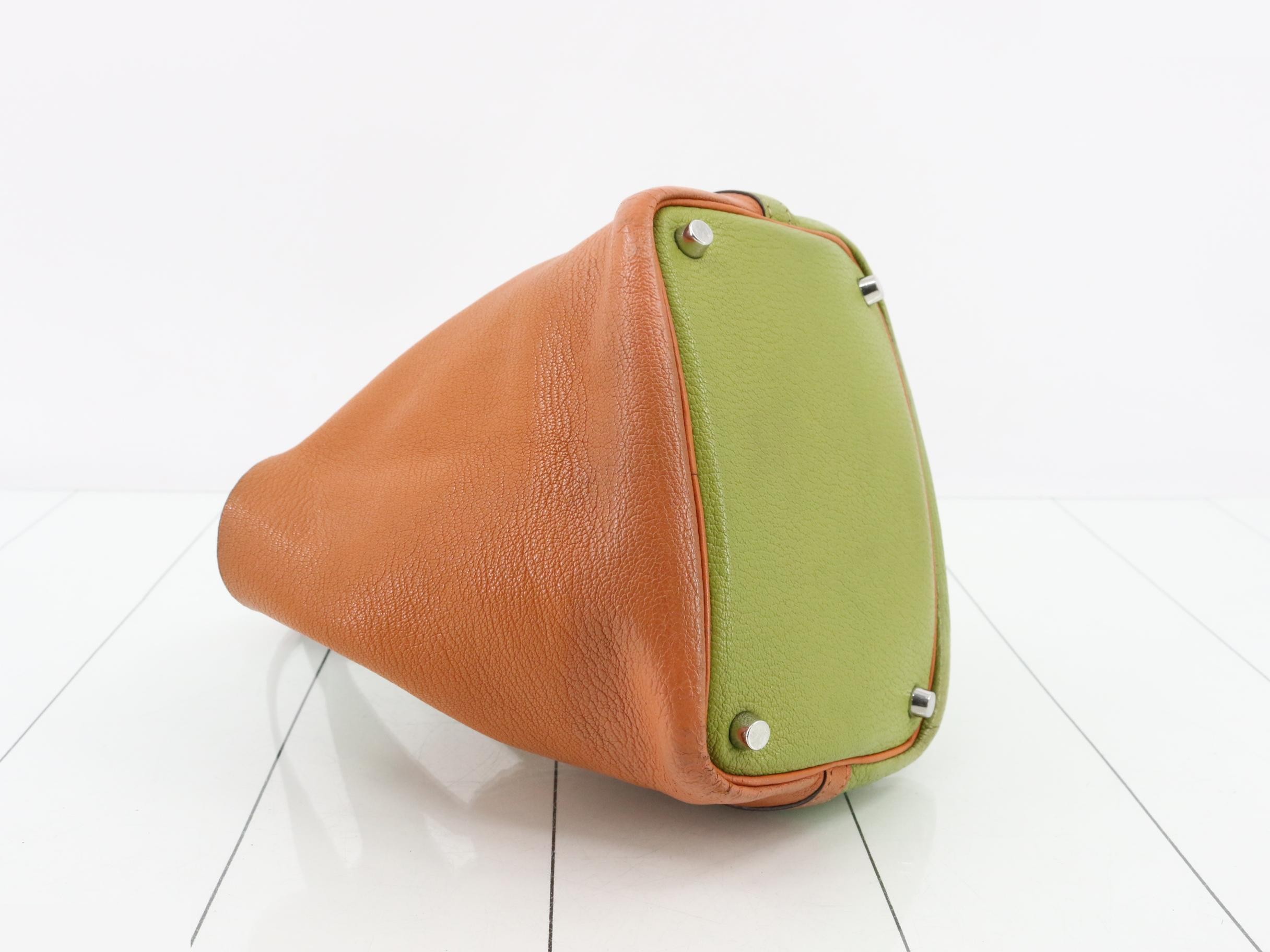 Picotin, J stamp, bicolor, silver hardware — view 5