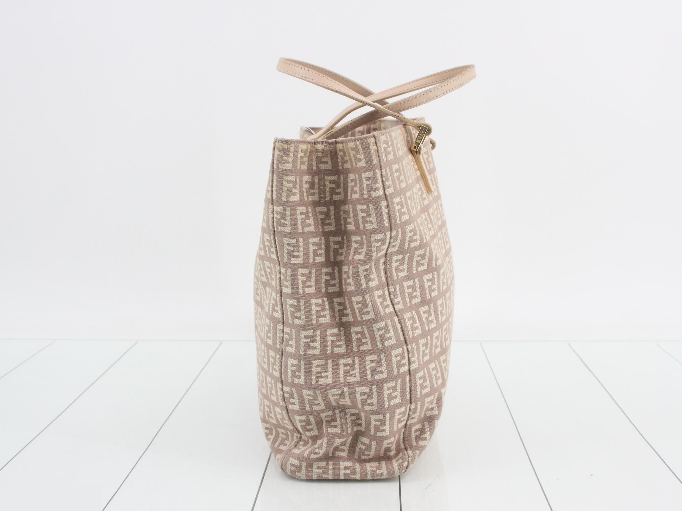 Zucchino Tote Bag, Pink Canvas — view 3