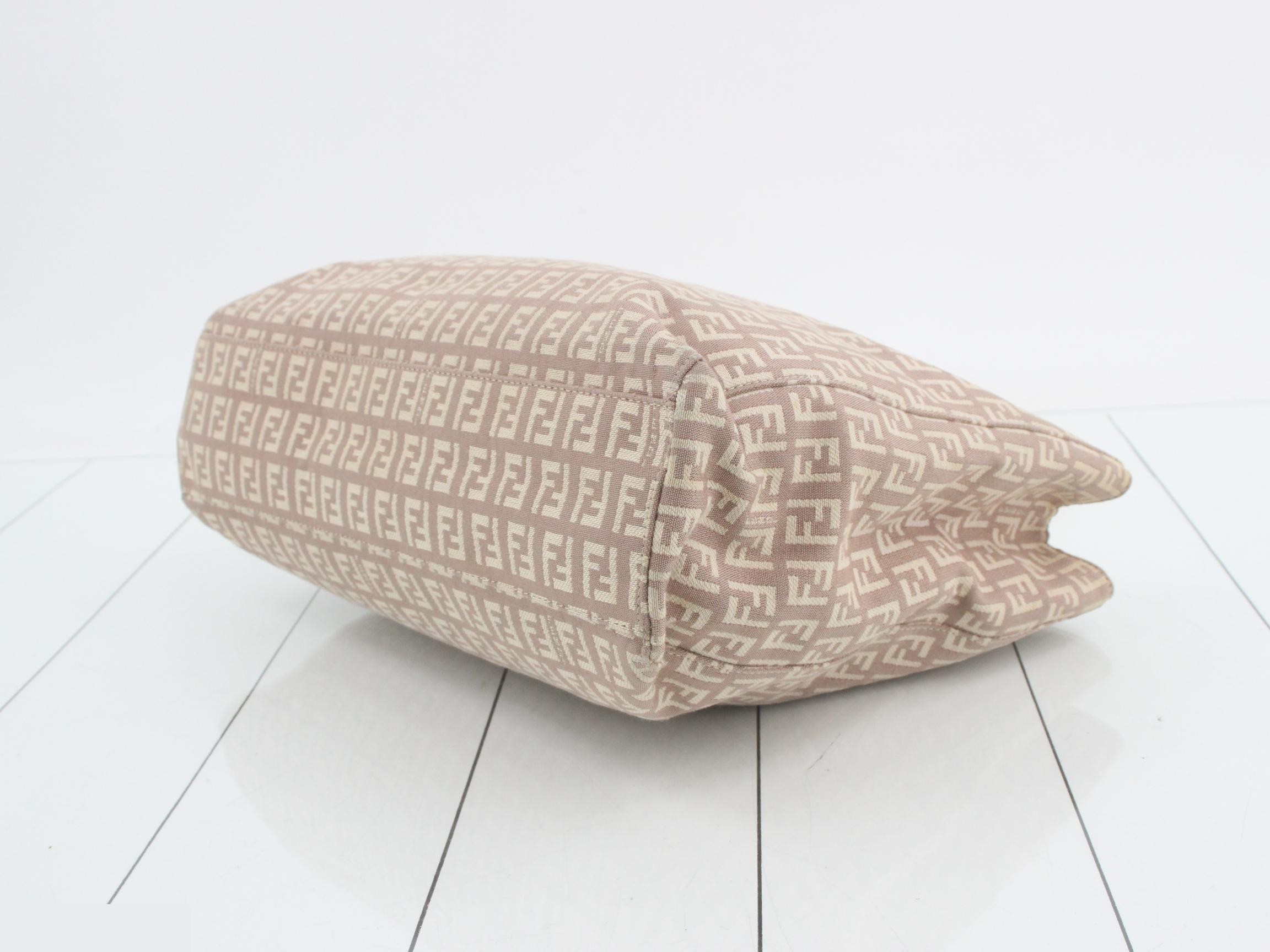 Zucchino Tote Bag, Pink Canvas — view 6