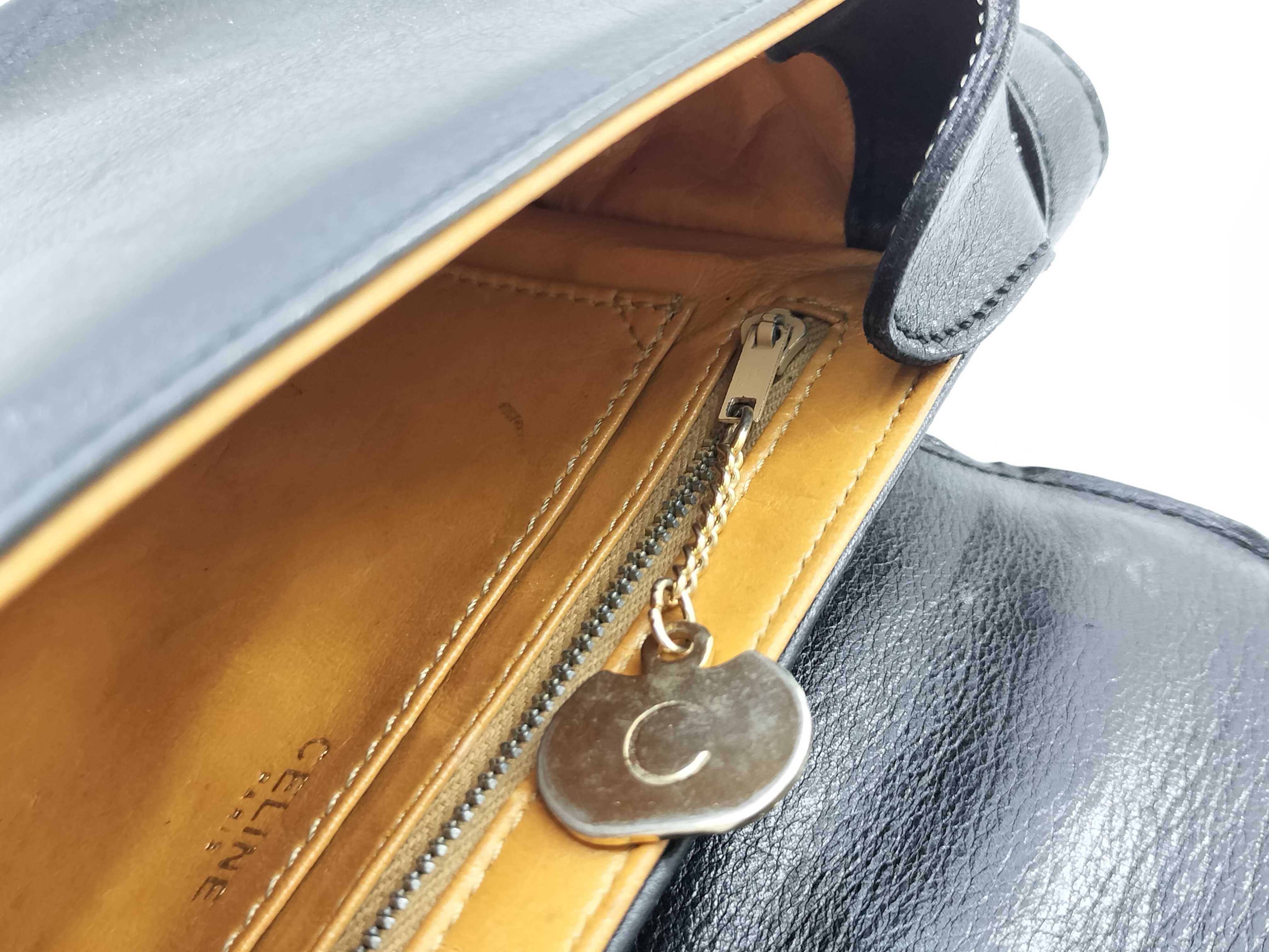 Triomphe Leather Shoulder Bag Crossbody Shoulder Bag — view 13