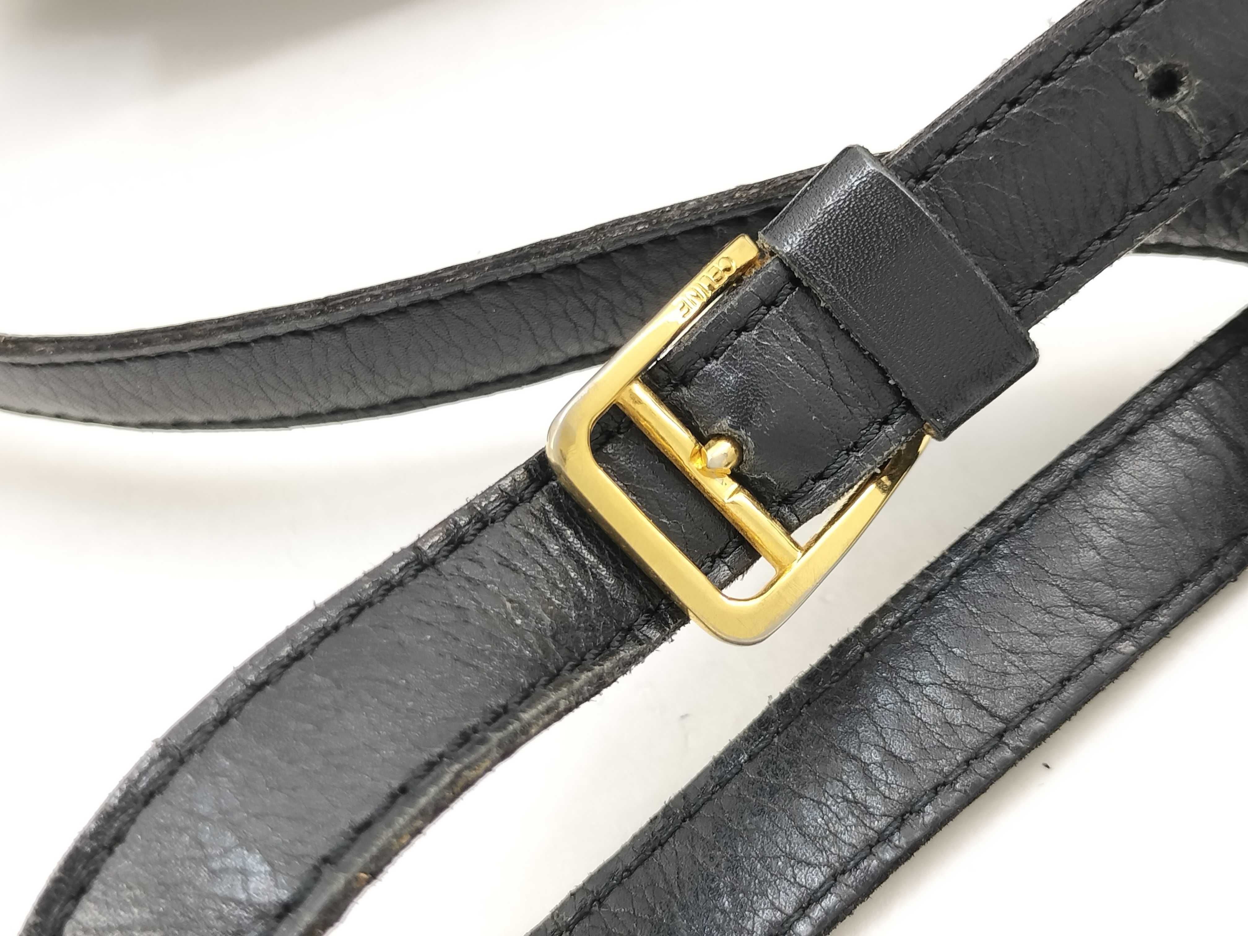 Triomphe Leather Shoulder Bag Crossbody Shoulder Bag — view 7