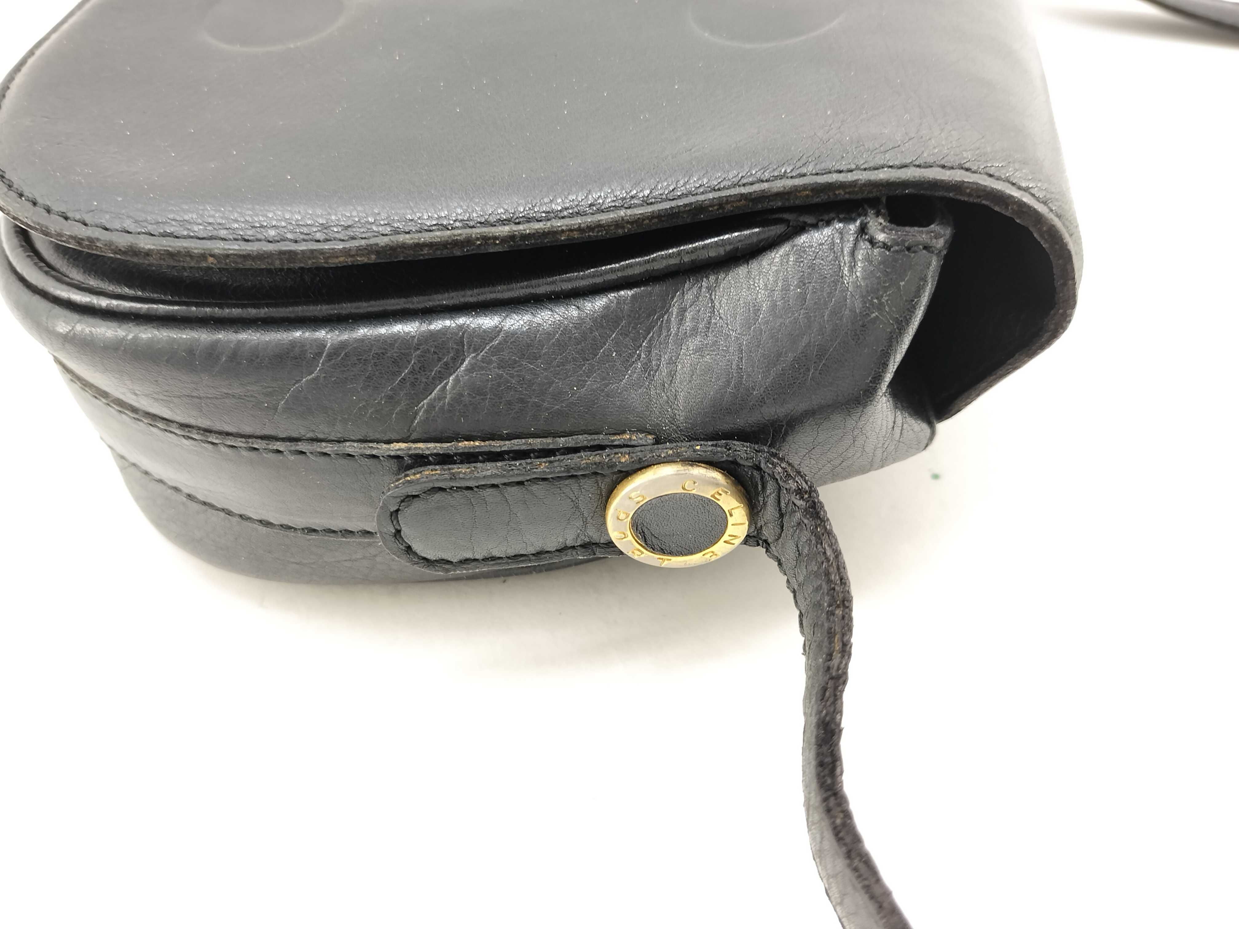 Triomphe Leather Shoulder Bag Crossbody Shoulder Bag — view 8