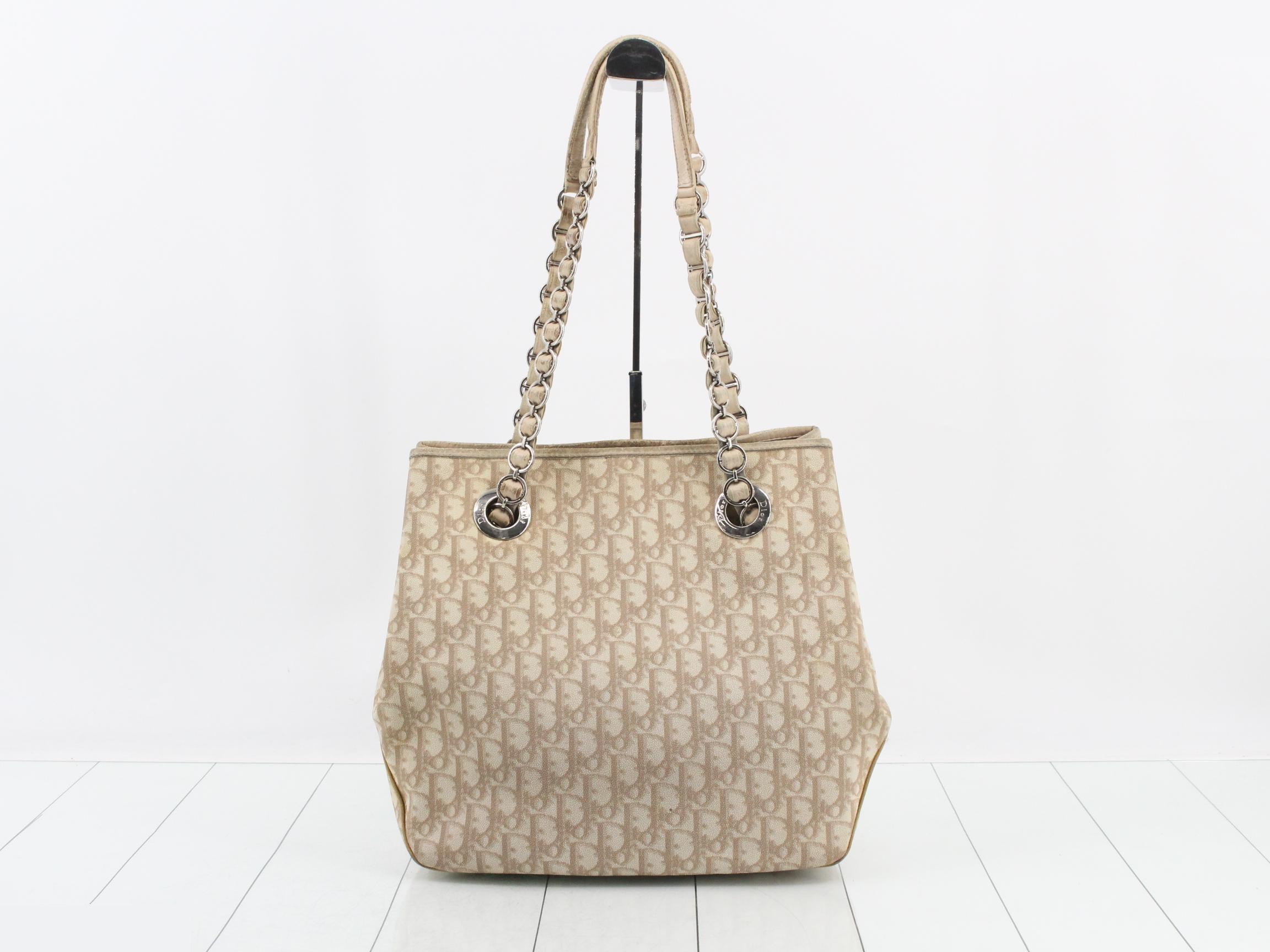 Trotter Tote Bag, Beige — view 2