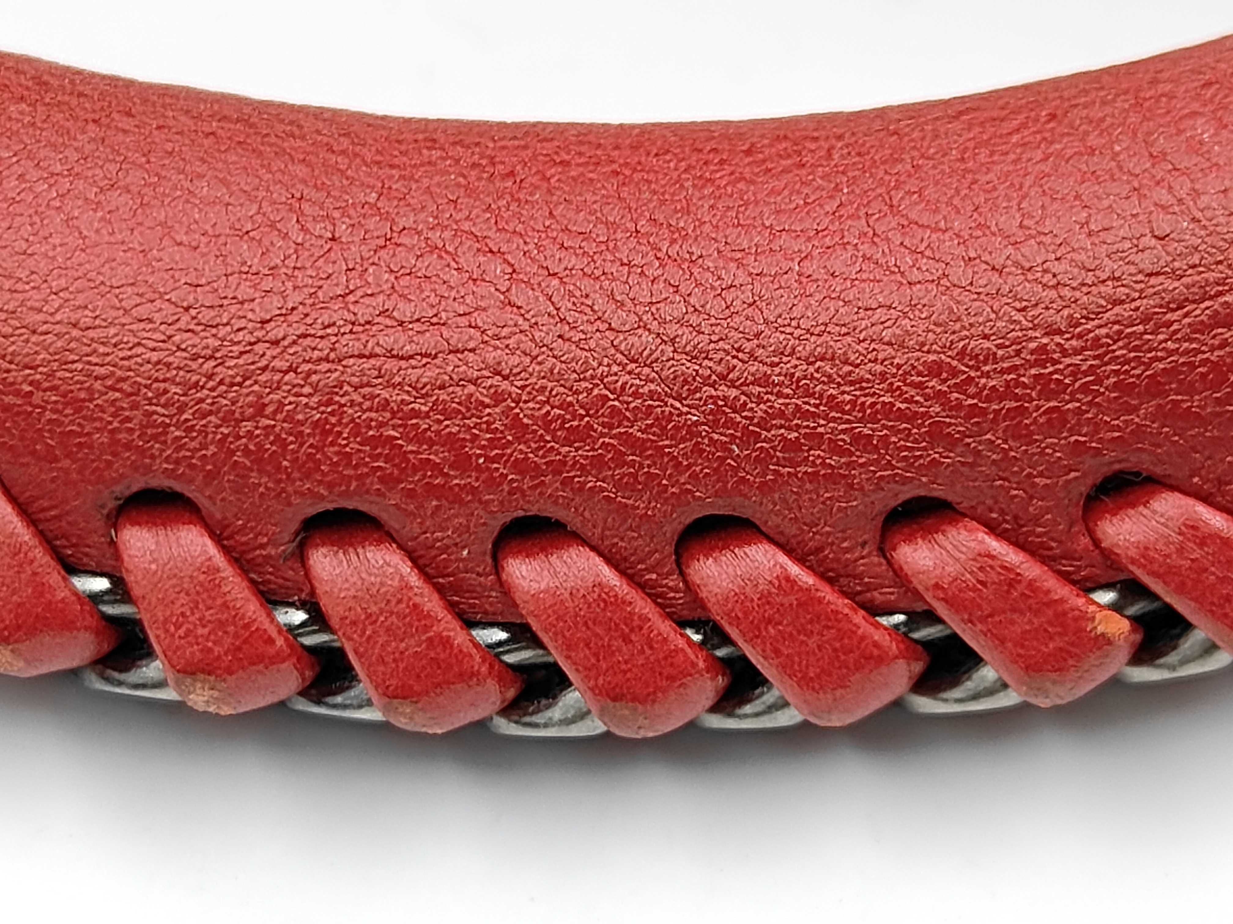Mini Boy Chanel 2-Way Chain Shoulder Bag, Red — view 5