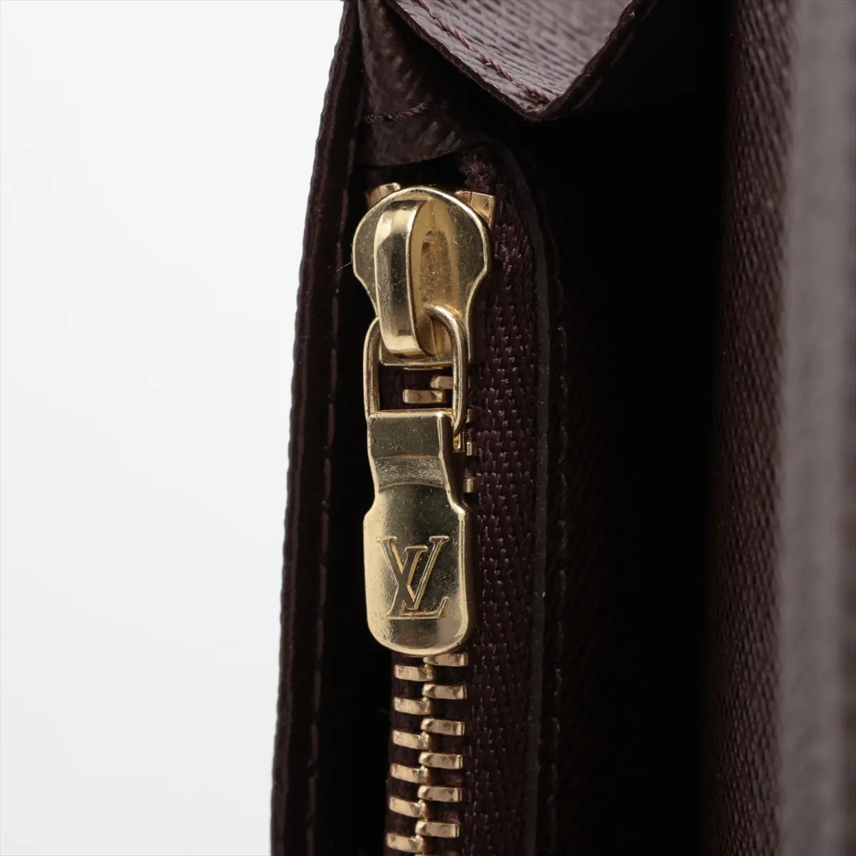 Damier Portefeuille Brazza TS0183 Brown Long Wallet Number of Pockets 14 — view 11